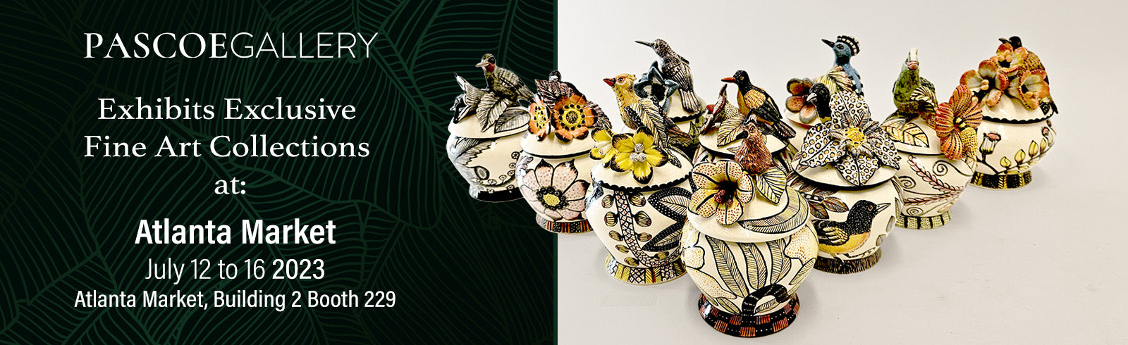 PascoeGallery Exhibits Exclusive Fine Art Collections at Atlanta Market July 2023