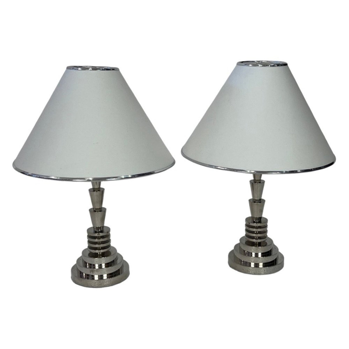 Art Deco Pair of Table Lamps