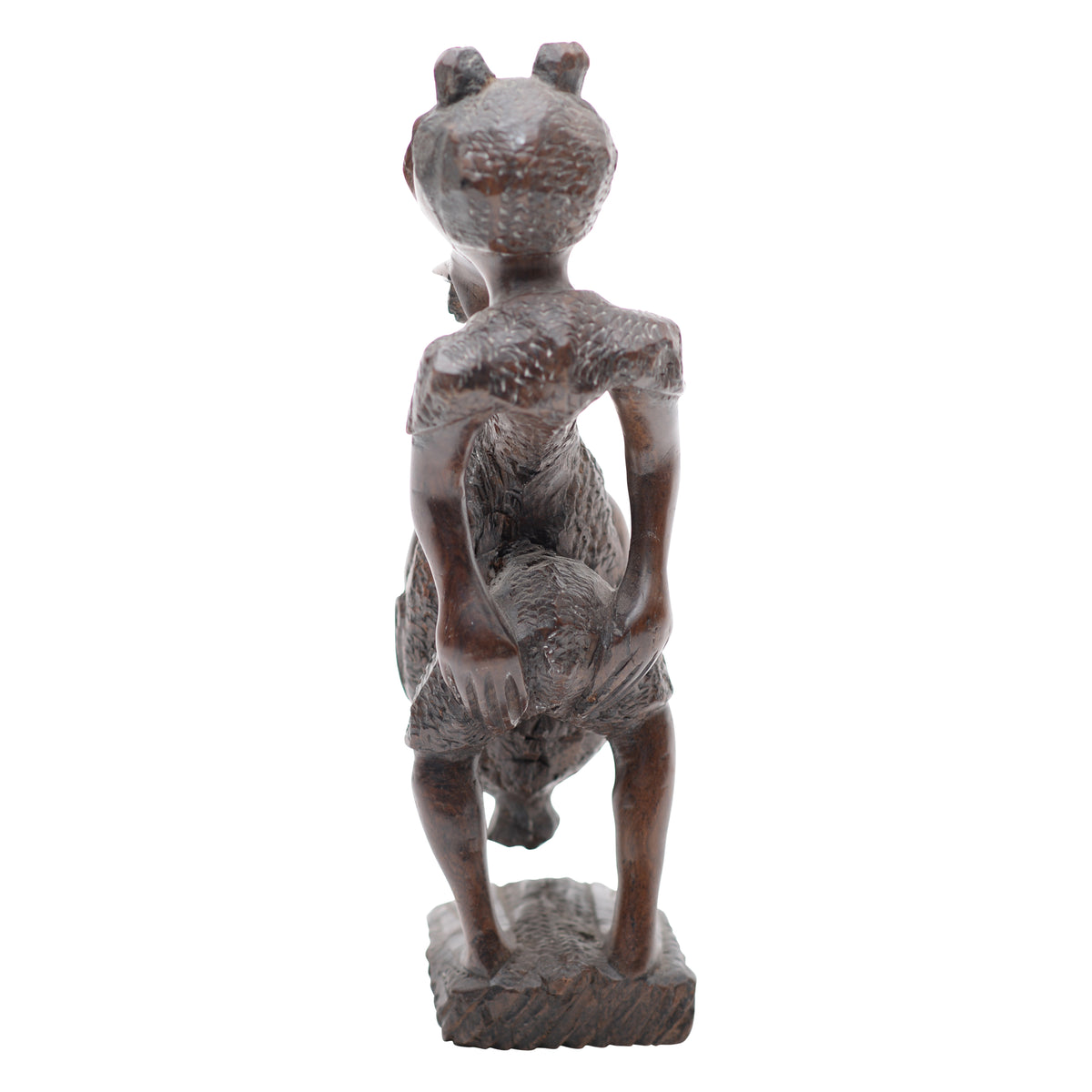 African Nkisi wooden sculpture