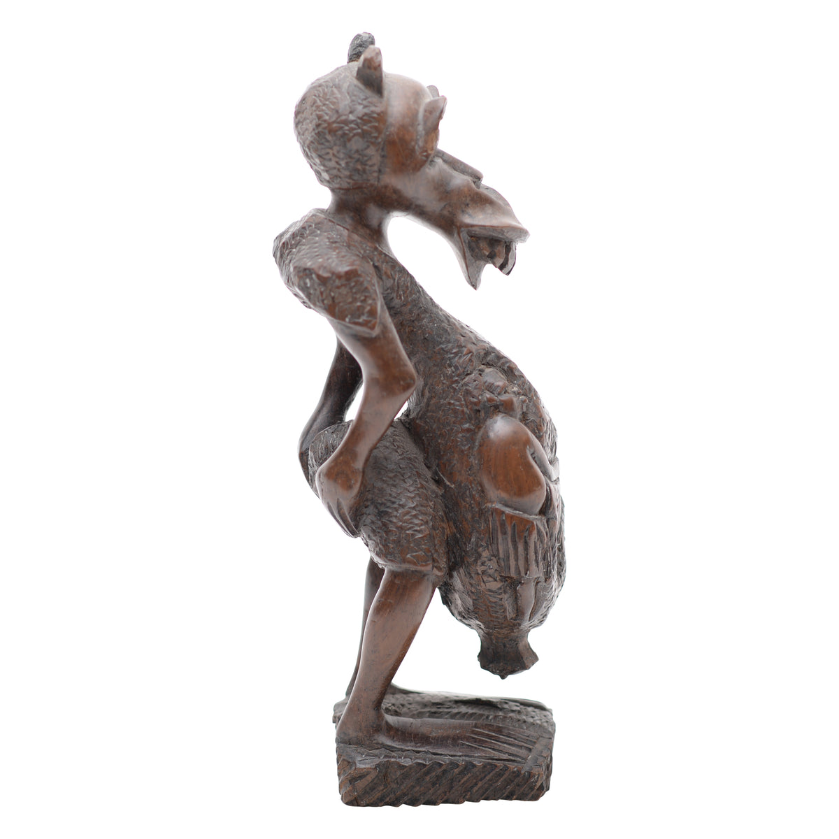 African Nkisi wooden sculpture