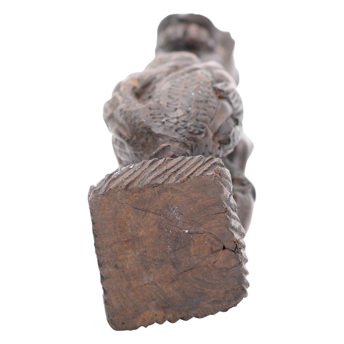 African Nkisi wooden sculpture