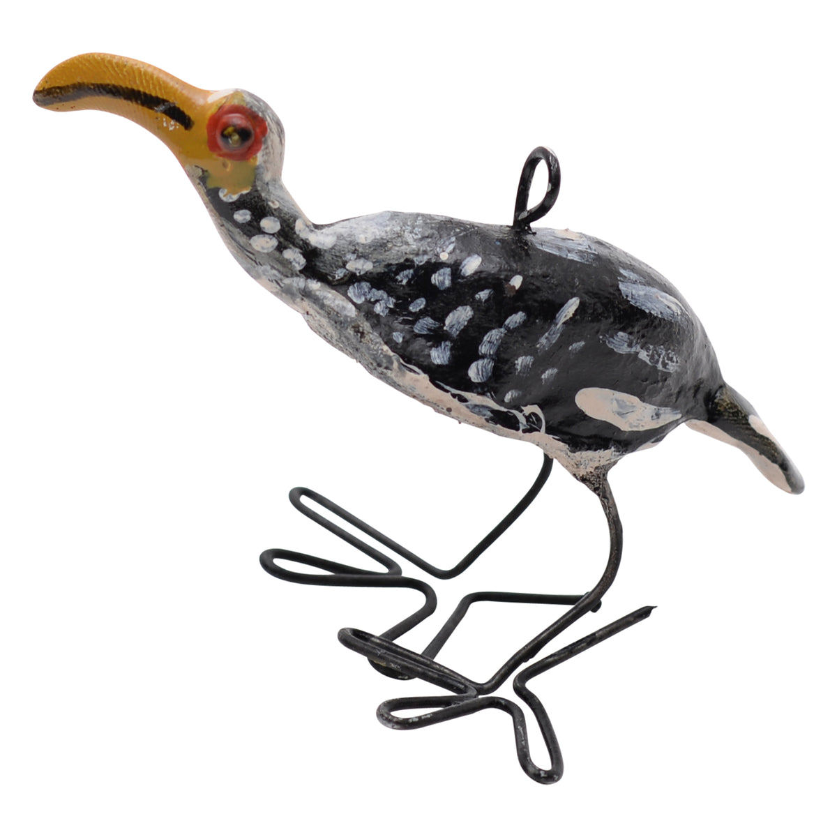 Southern yellow-billed hornbill ornament