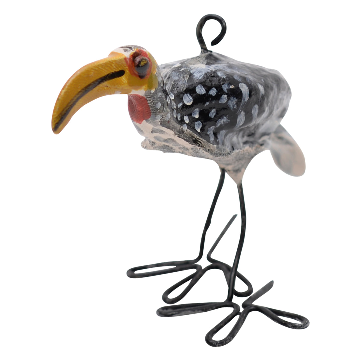 Southern yellow-billed hornbill ornament