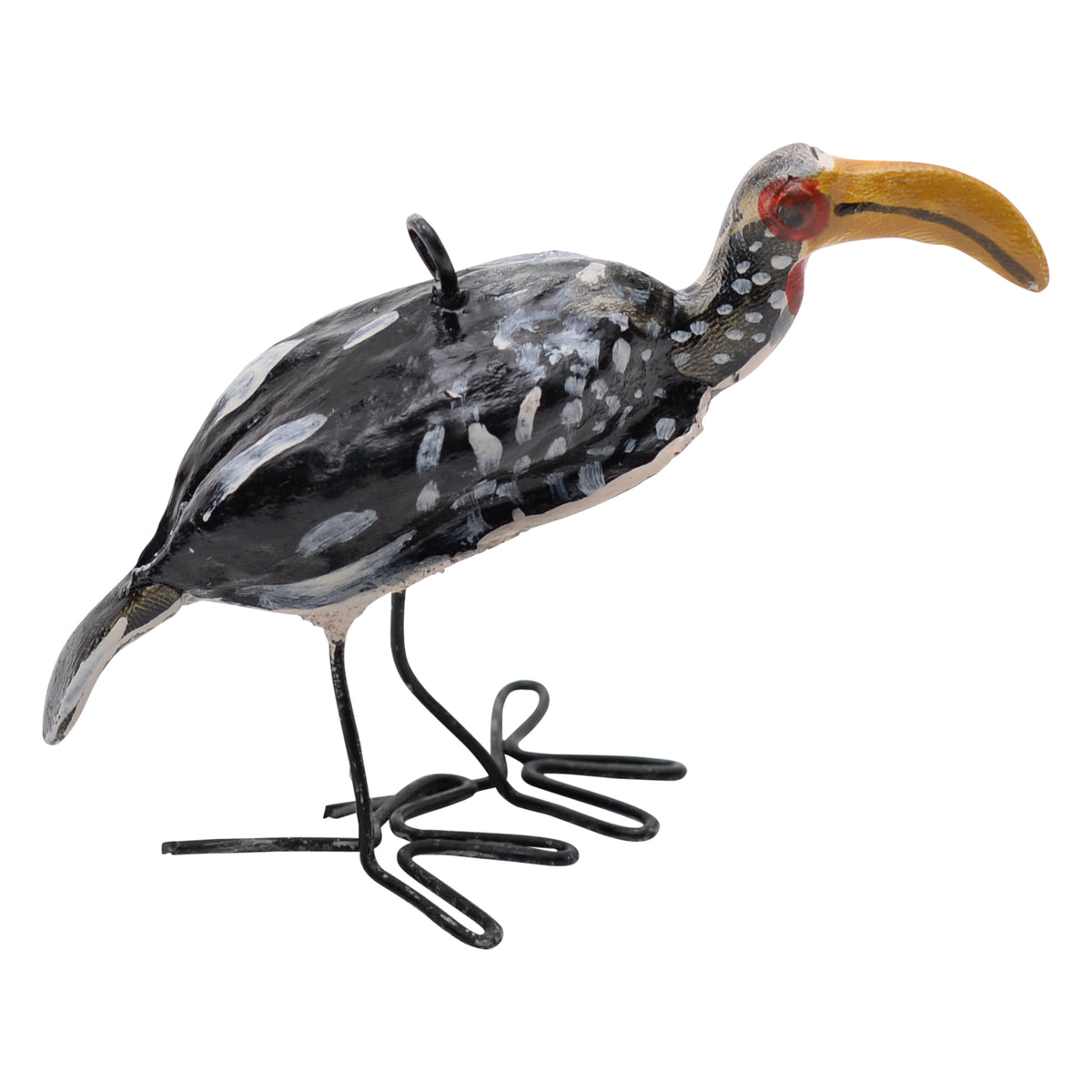 Southern yellow-billed hornbill ornament
