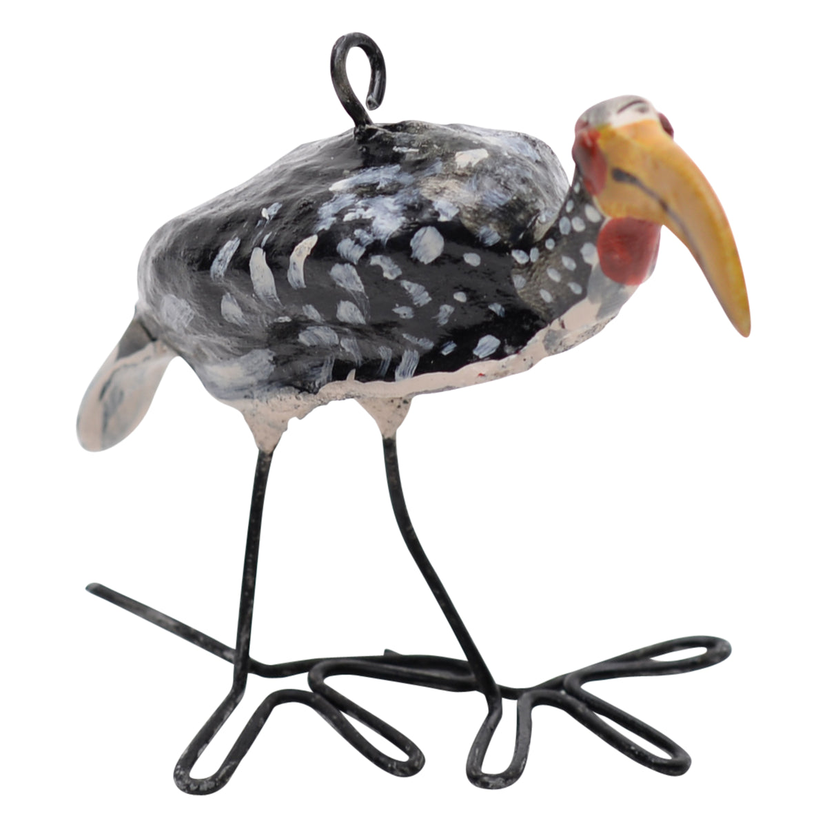 Southern yellow-billed hornbill ornament