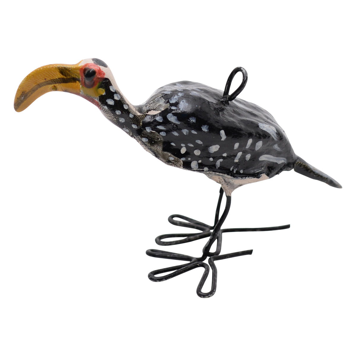 Southern yellow-billed hornbill ornament
