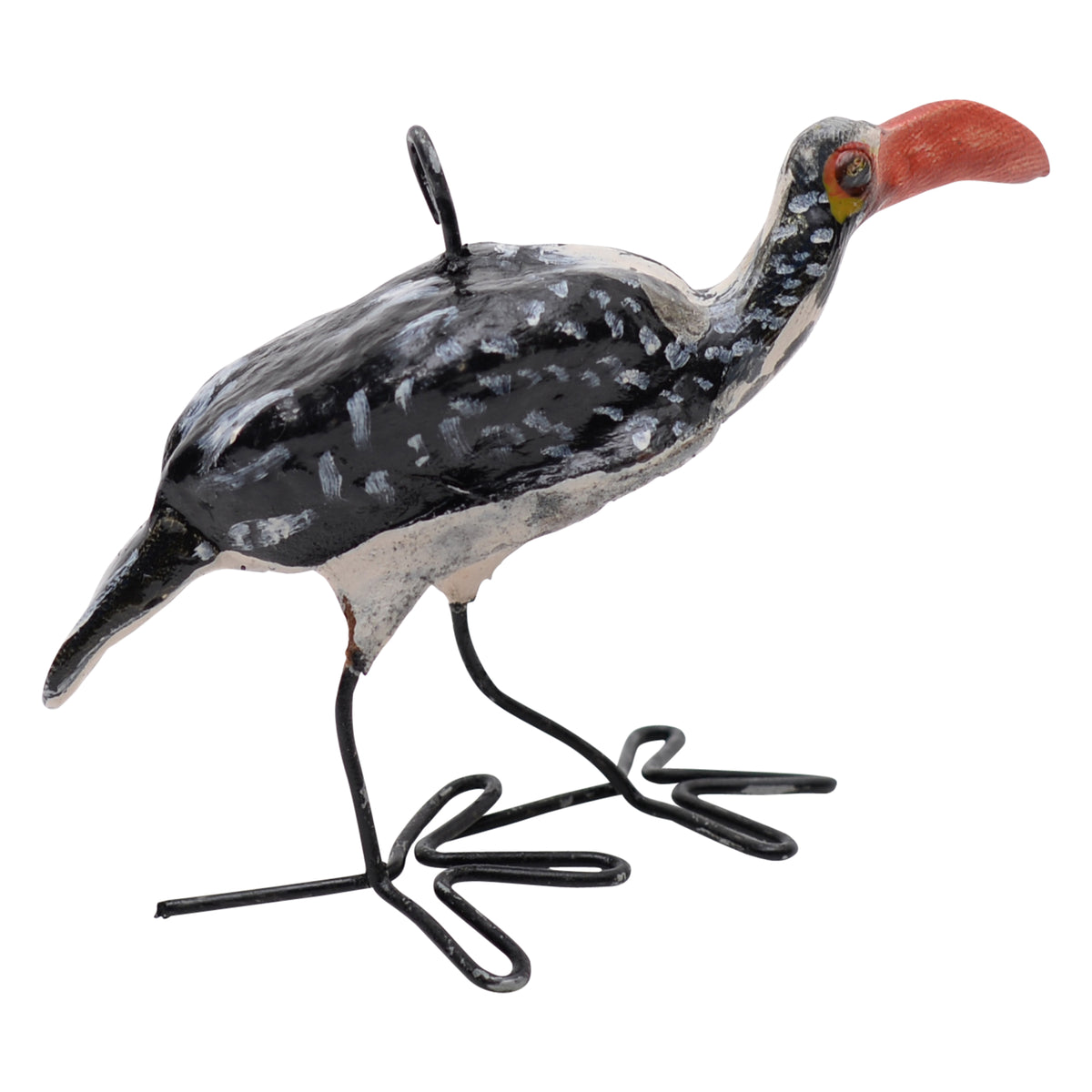 Southern red-billed hornbill ornament