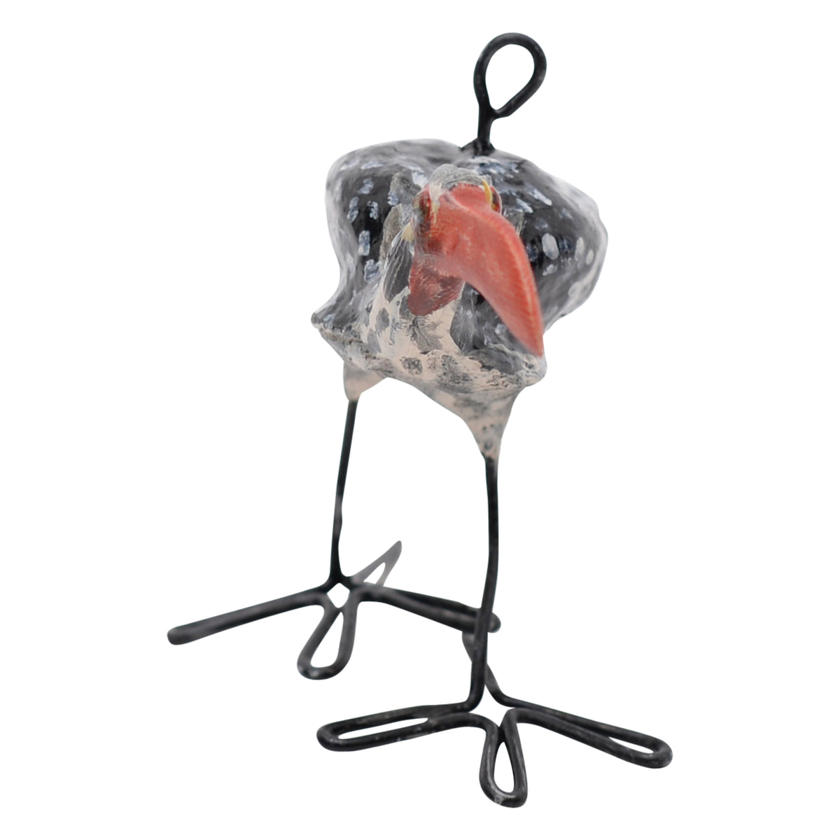 Southern red-billed hornbill ornament