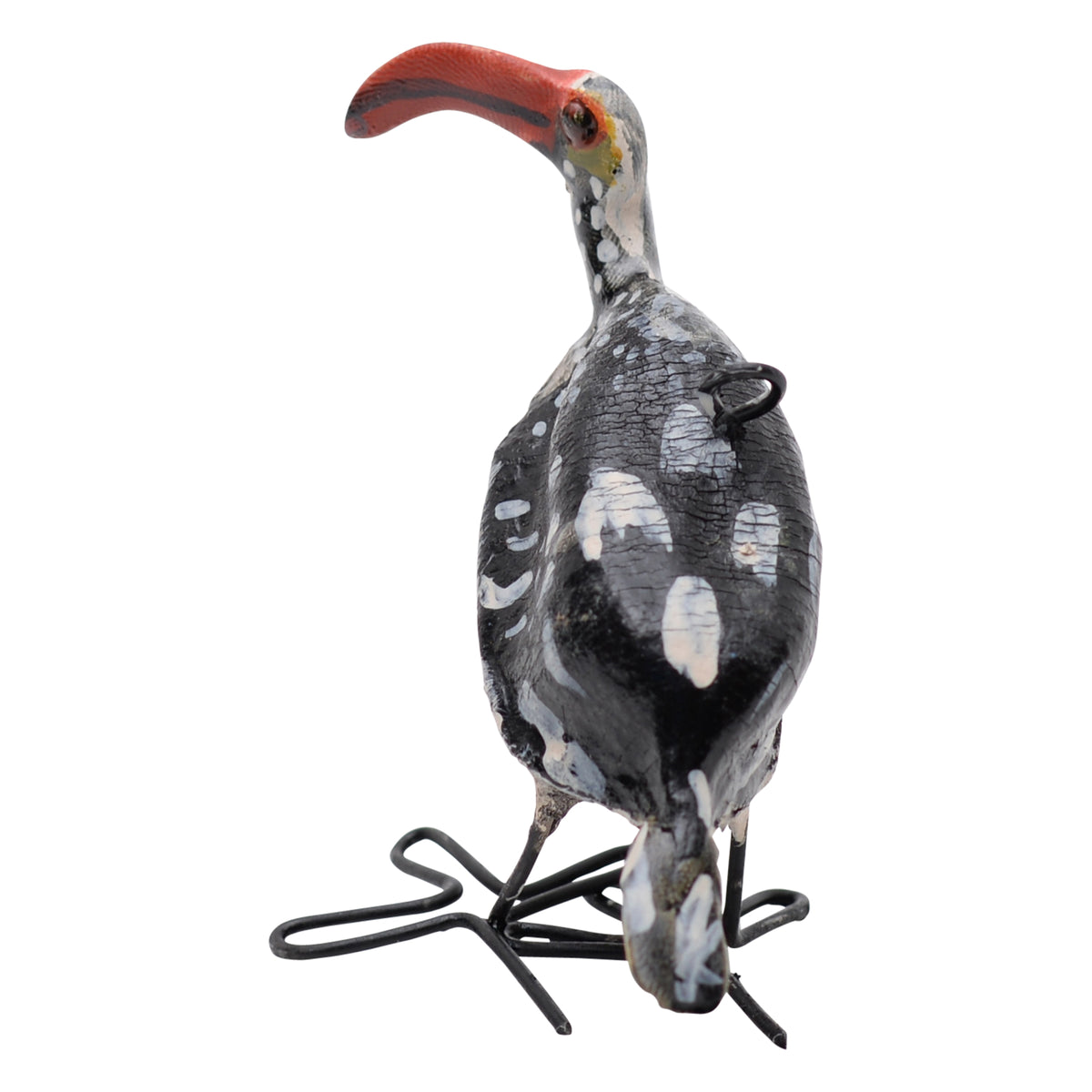 Southern red-billed hornbill ornament