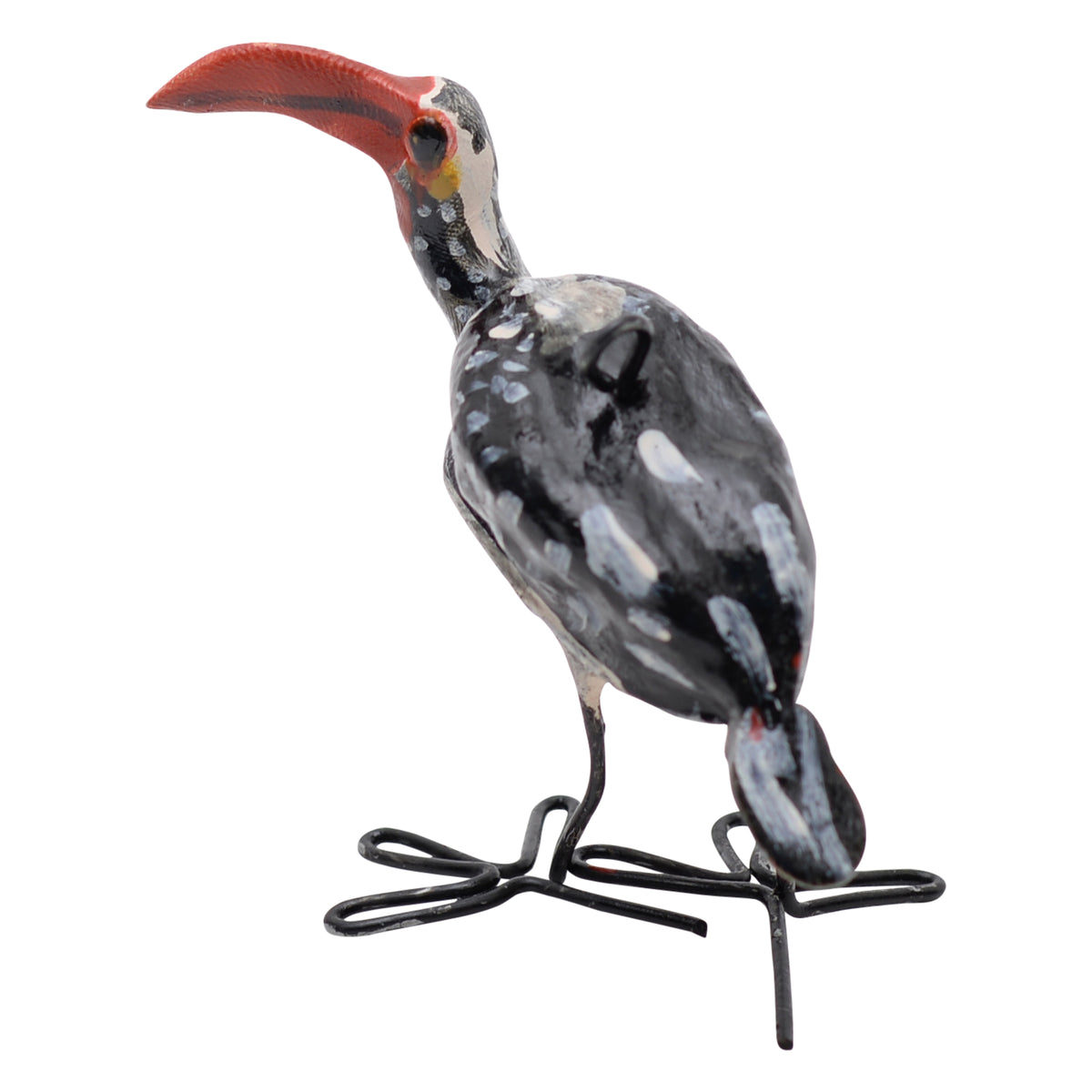 Southern red-billed hornbill ornament