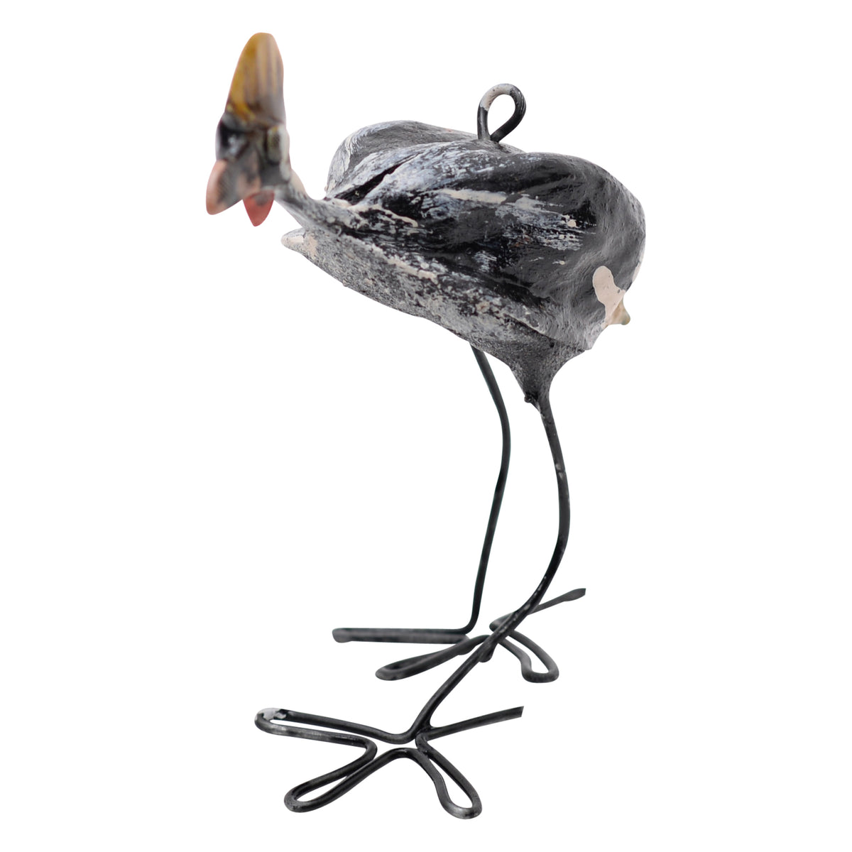Crowned crane ornament