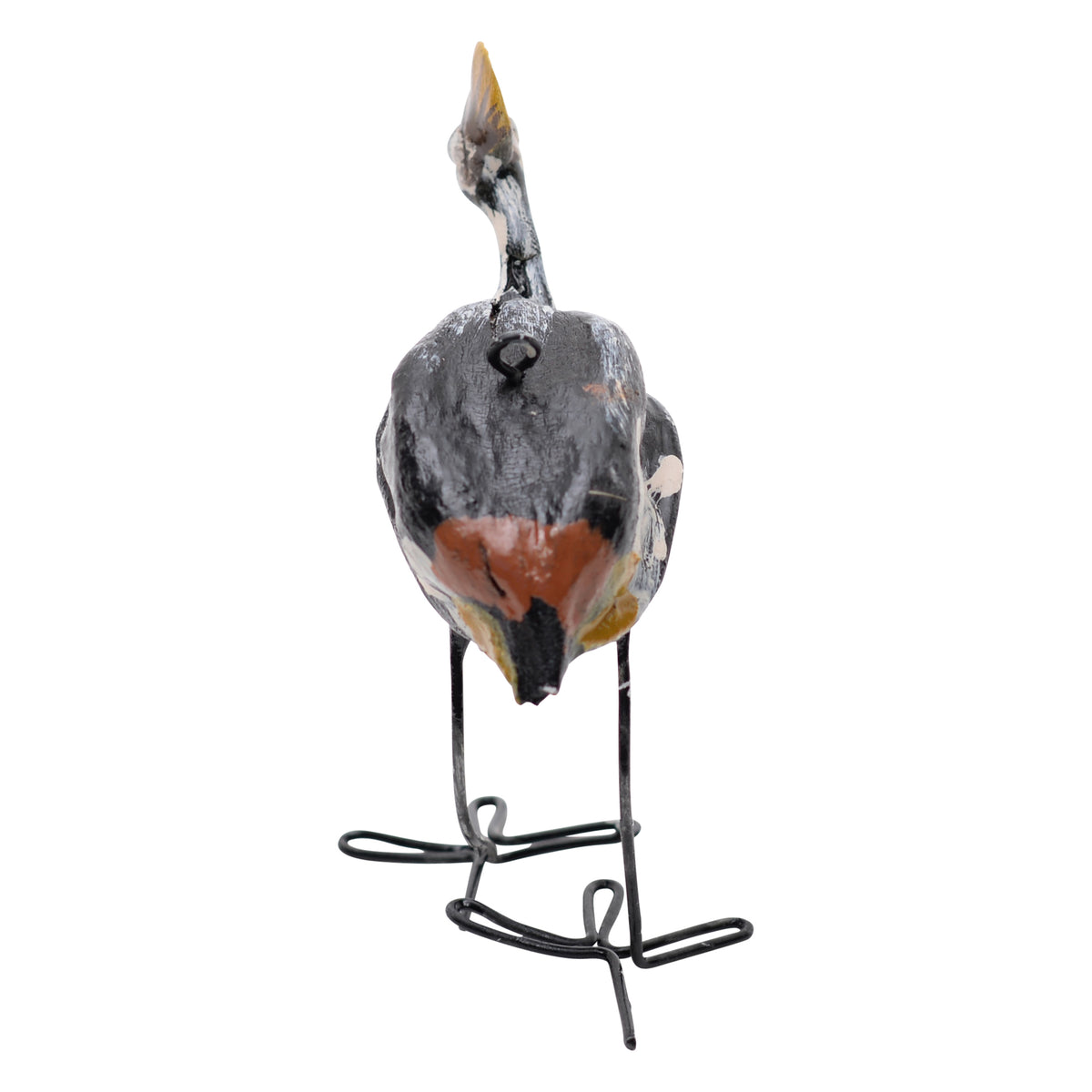 Crowned crane ornament