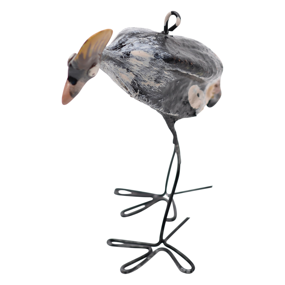 Crowned crane ornament