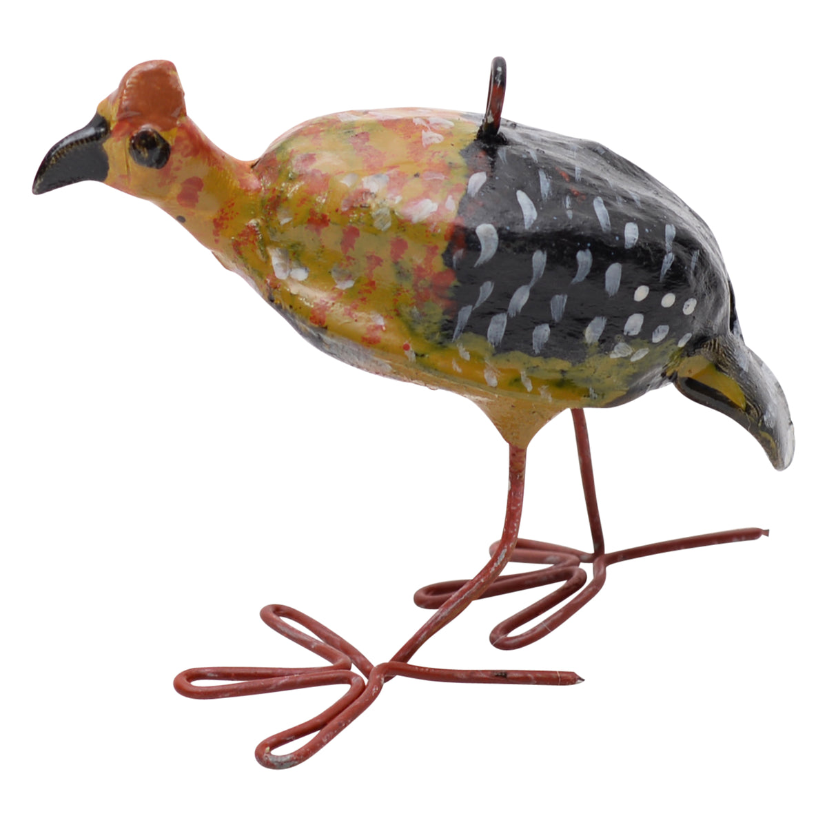 Crested barbet ornament