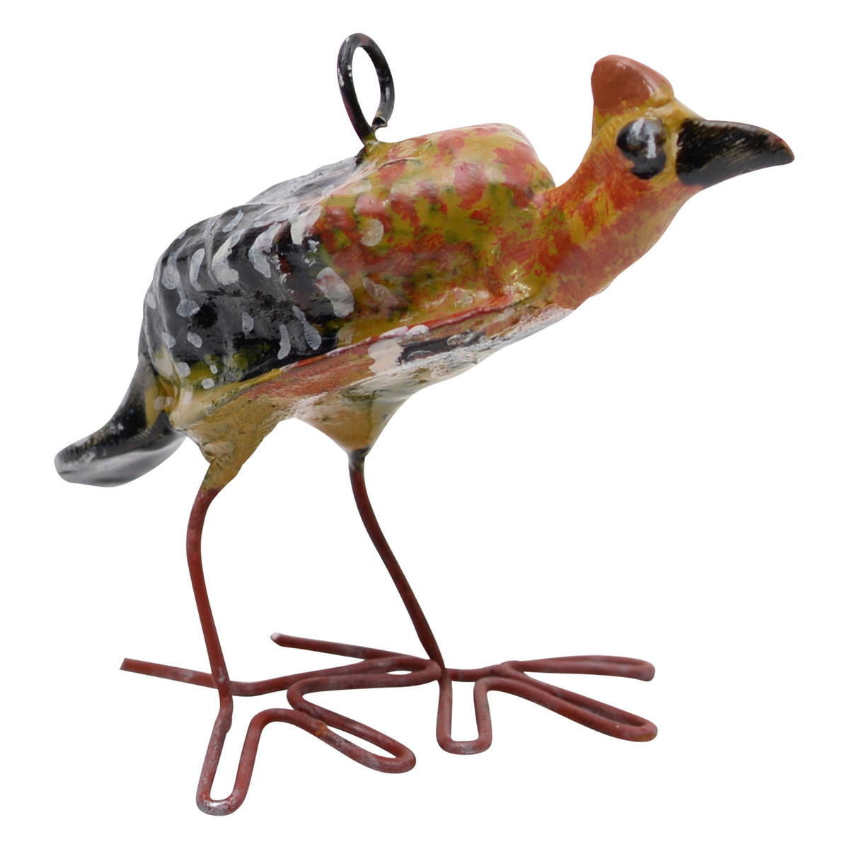 Crested barbet ornament