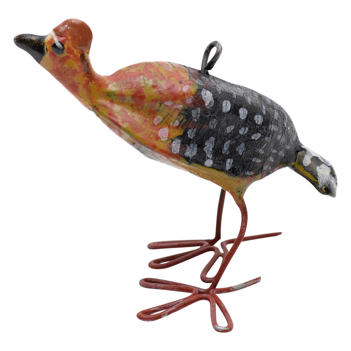 Crested barbet ornament