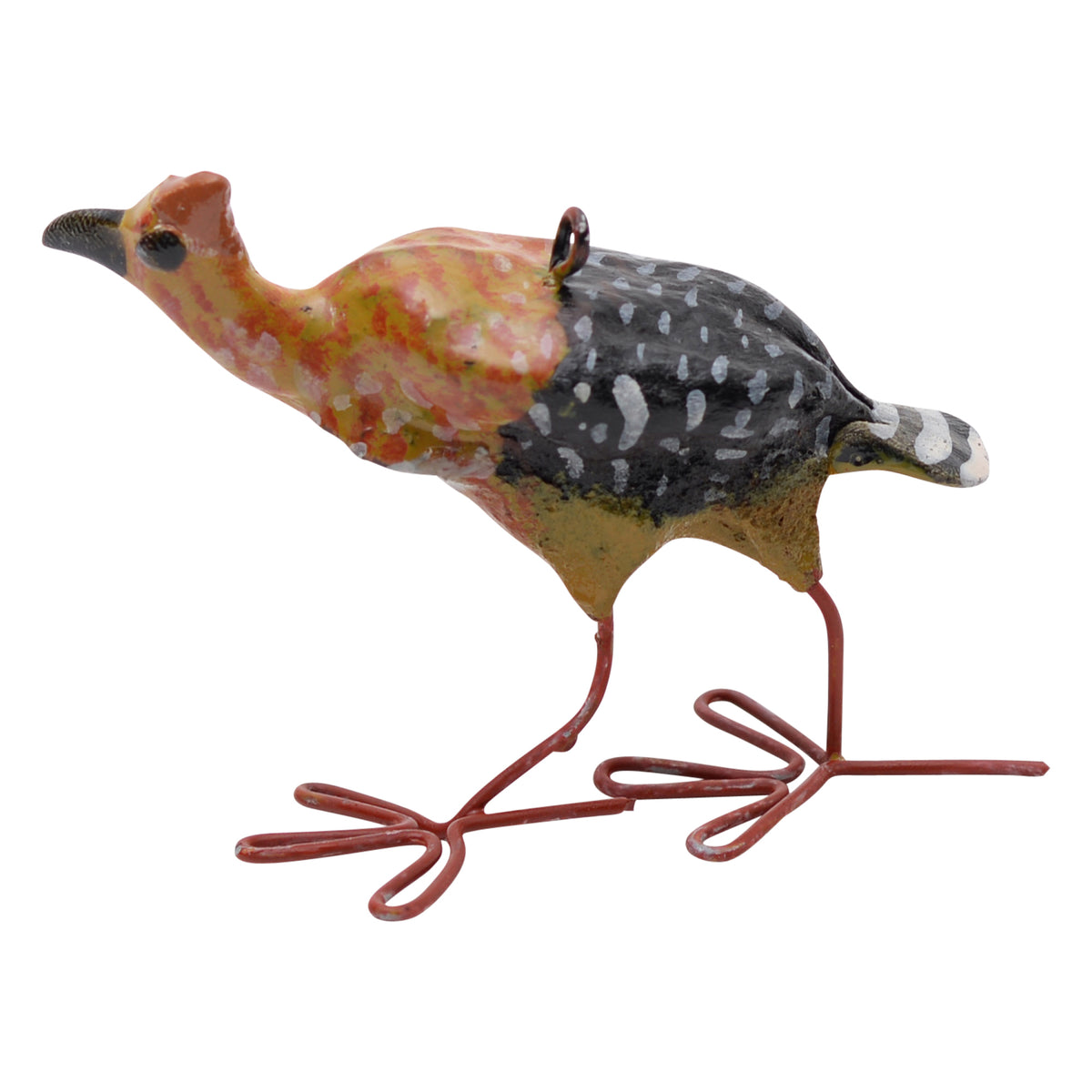 Crested barbet ornament
