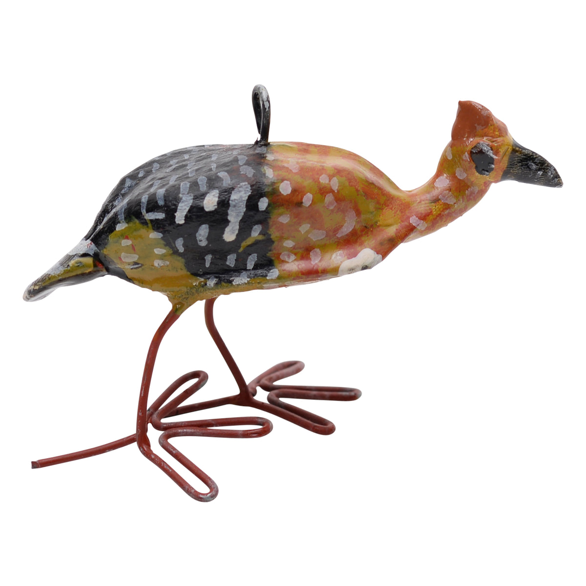 Crested barbet ornament
