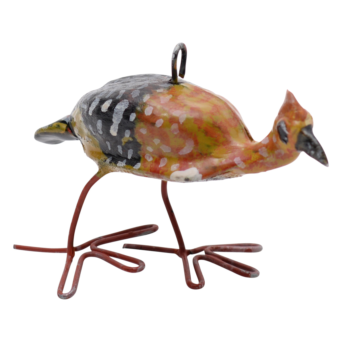Crested barbet ornament