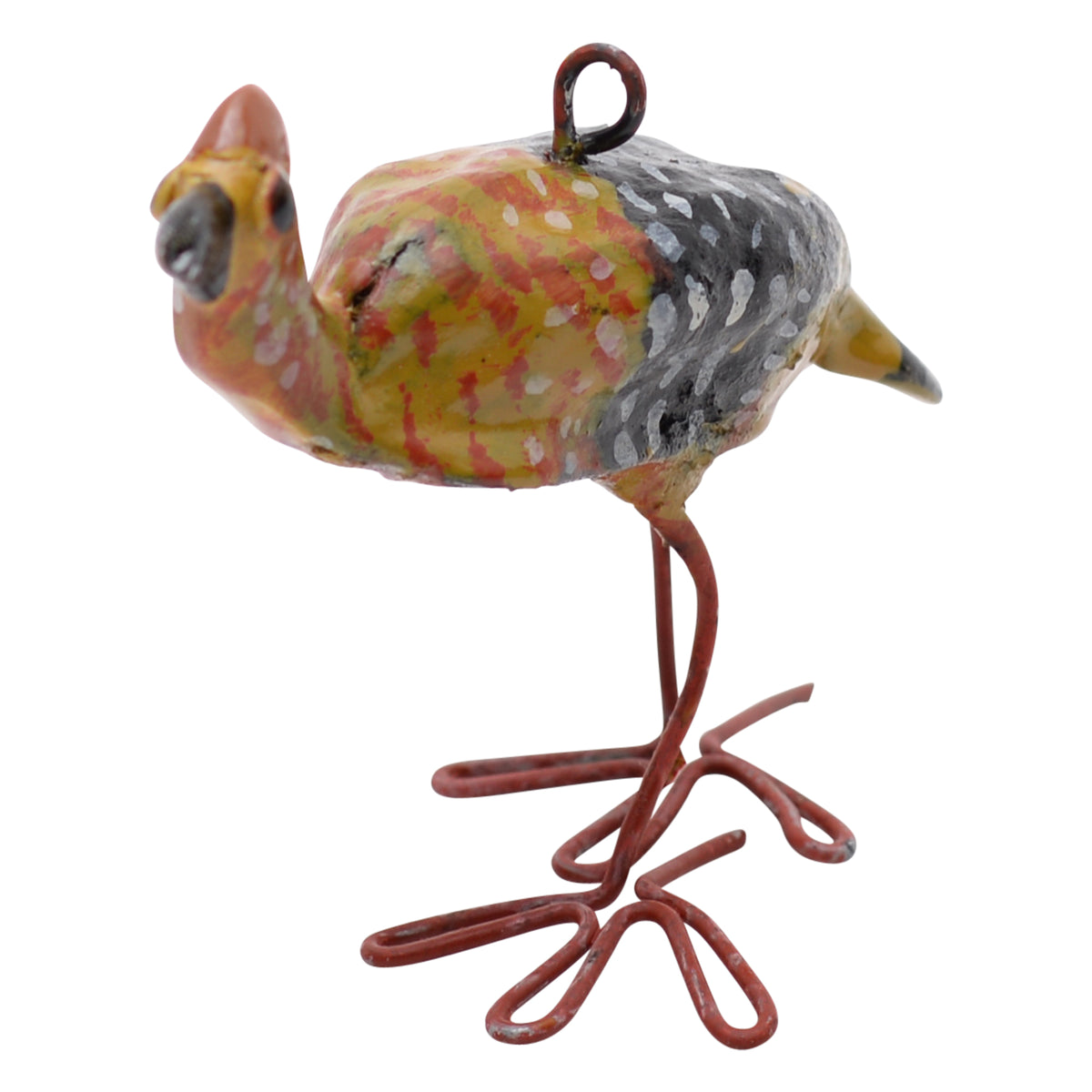 Crested barbet ornament