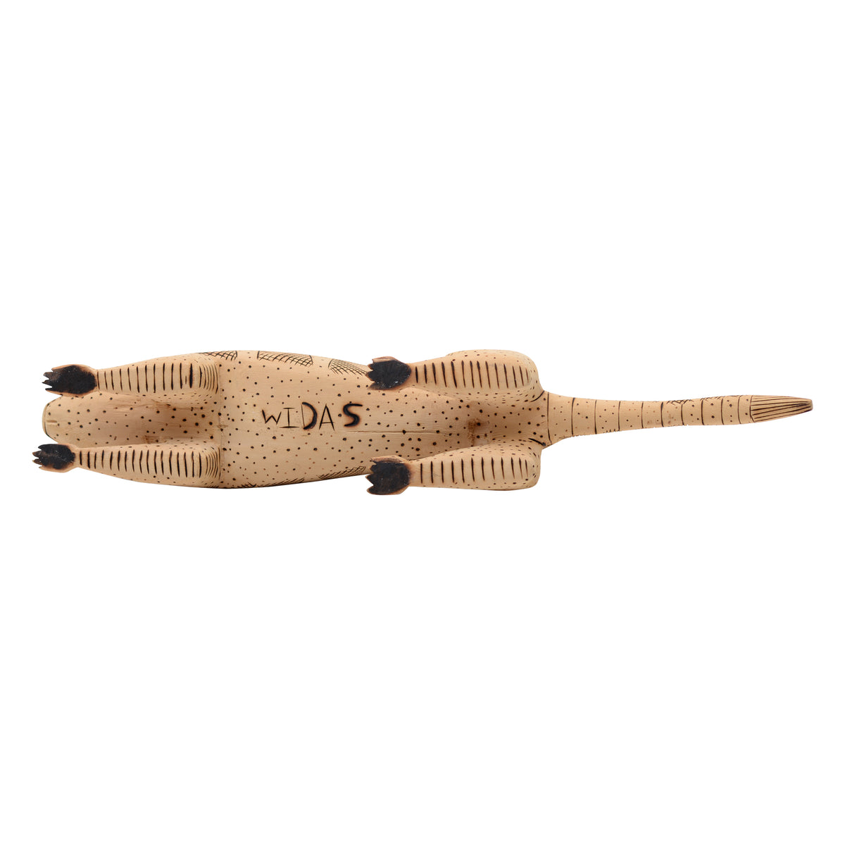 Whimsical mongoose sculpture