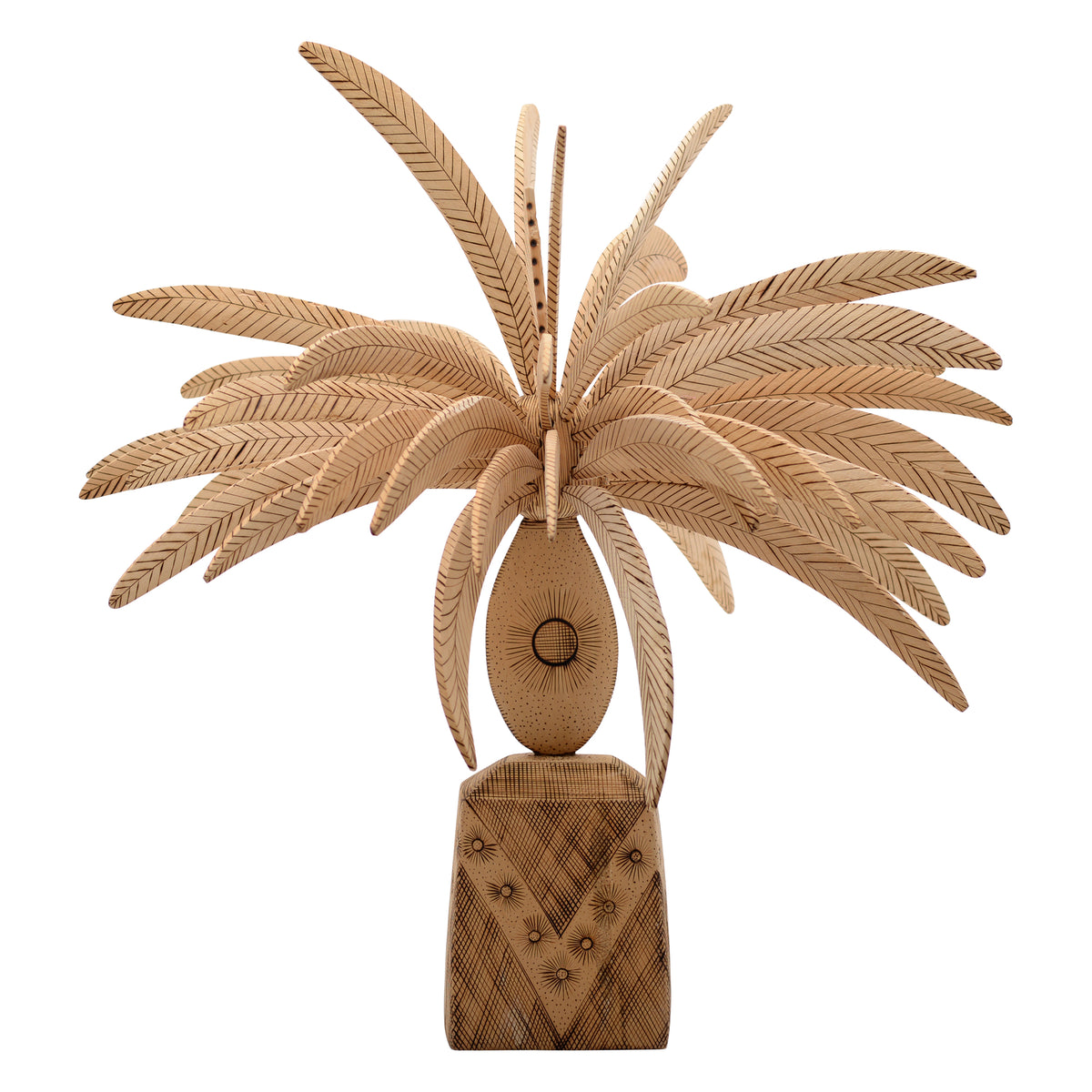 Palm sculpture