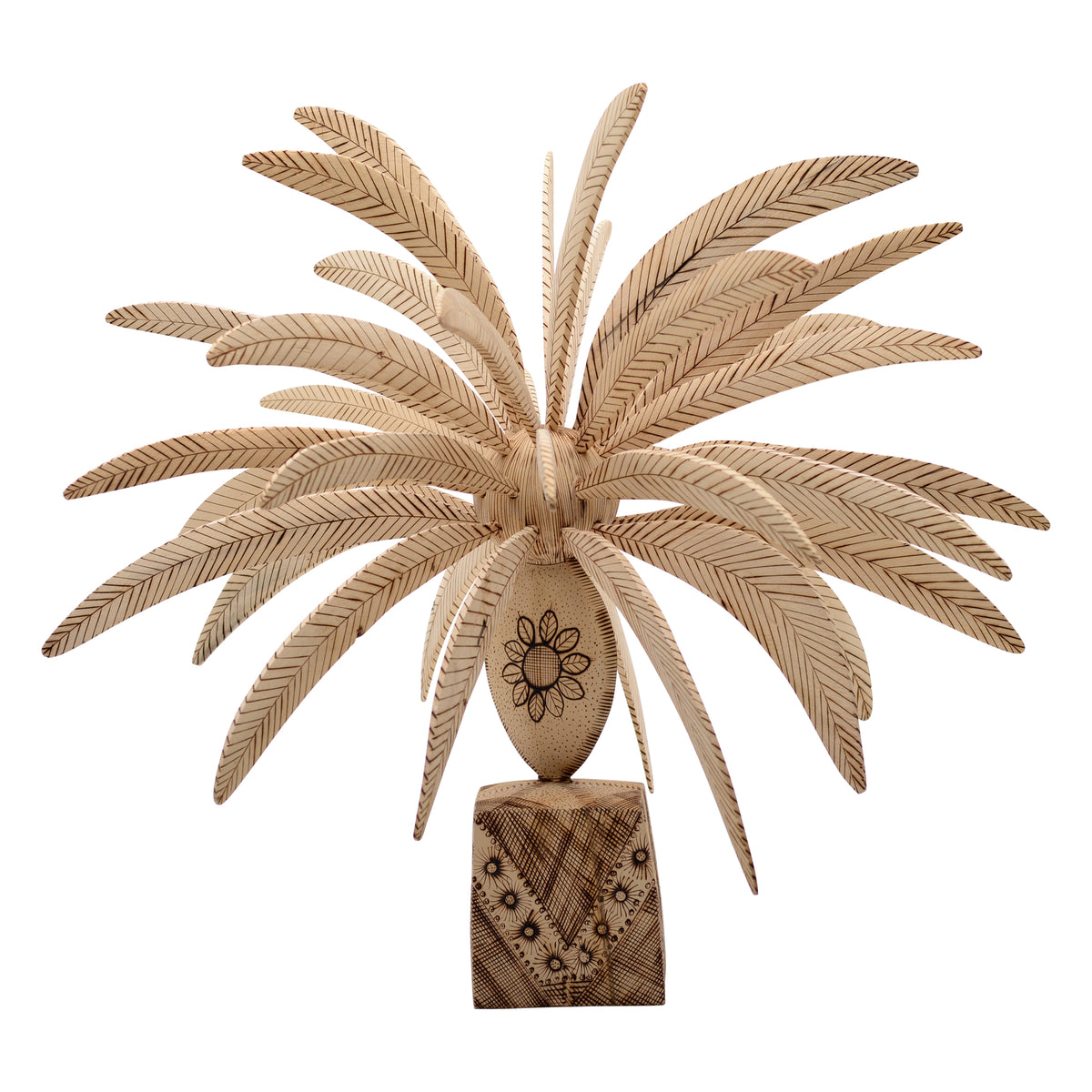 Palm sculpture