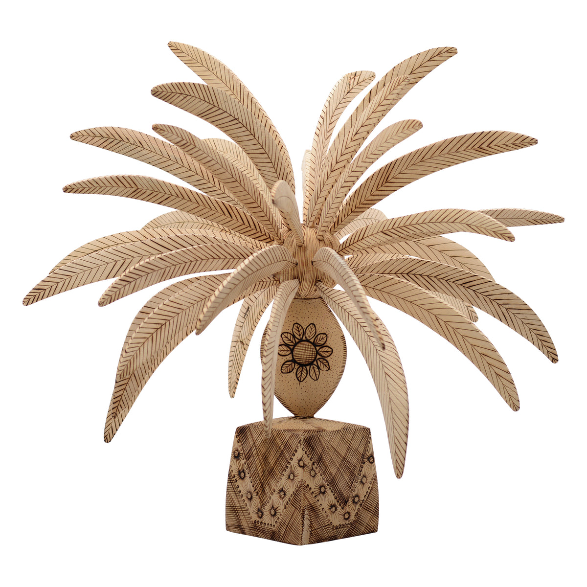Palm sculpture