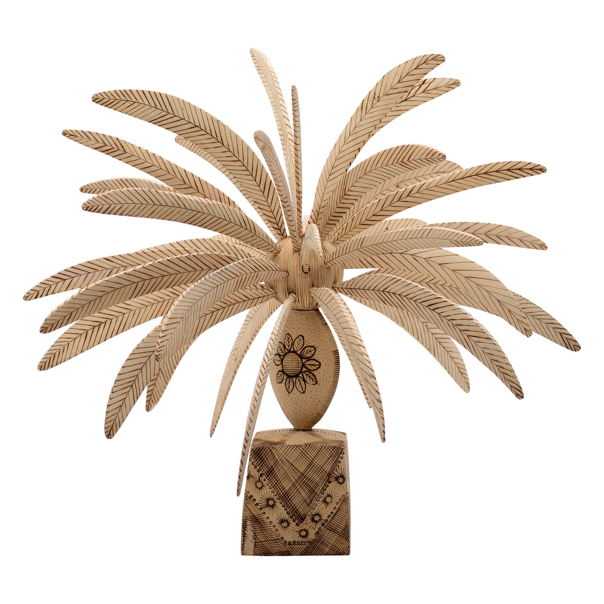 Palm sculpture