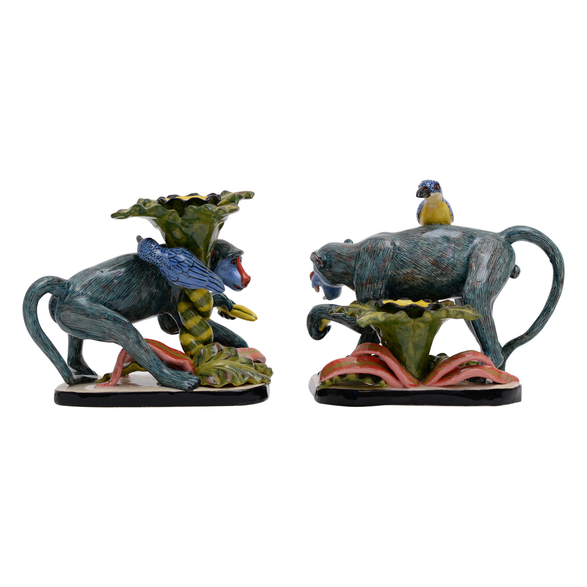 Baboon candlesticks