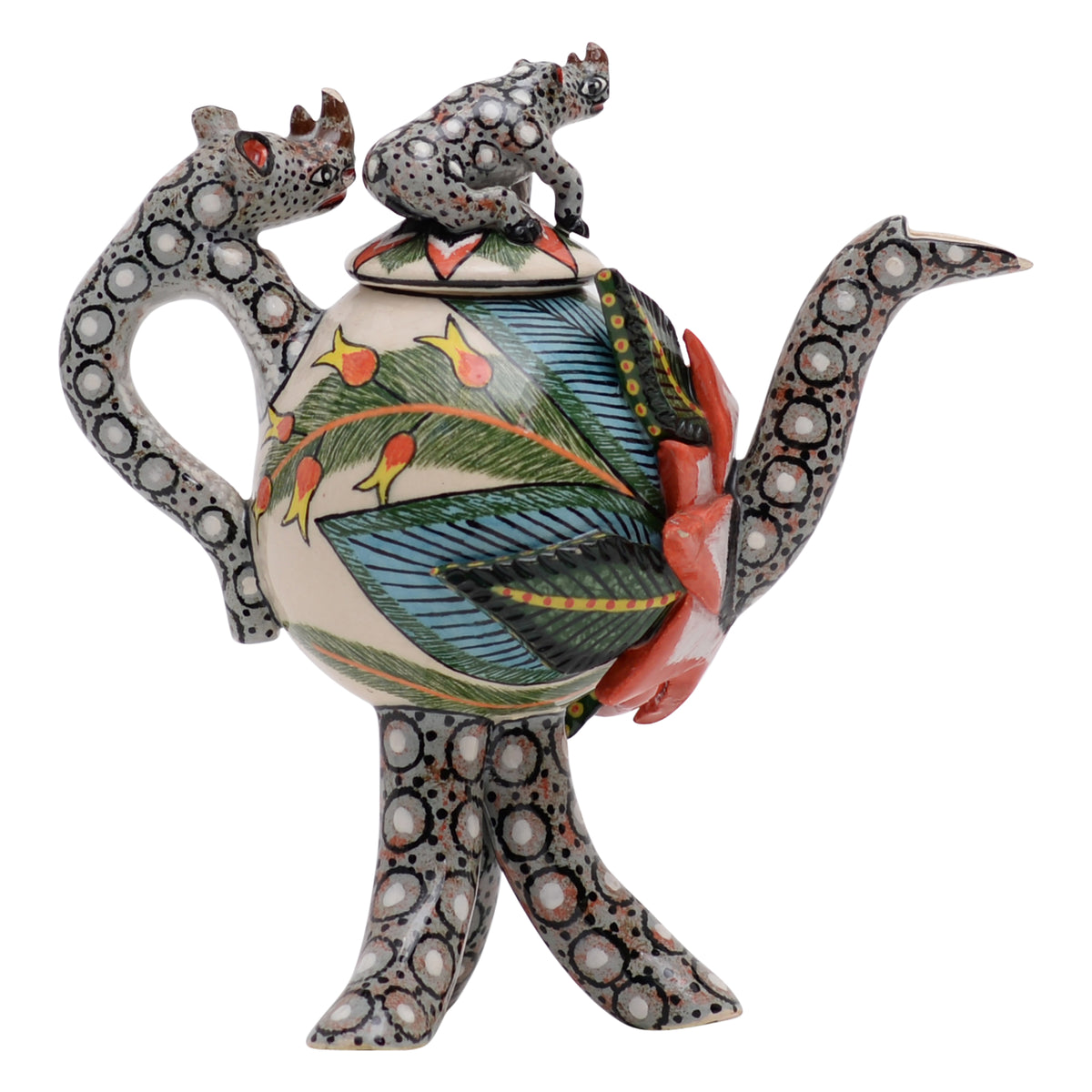 Rhino teapot