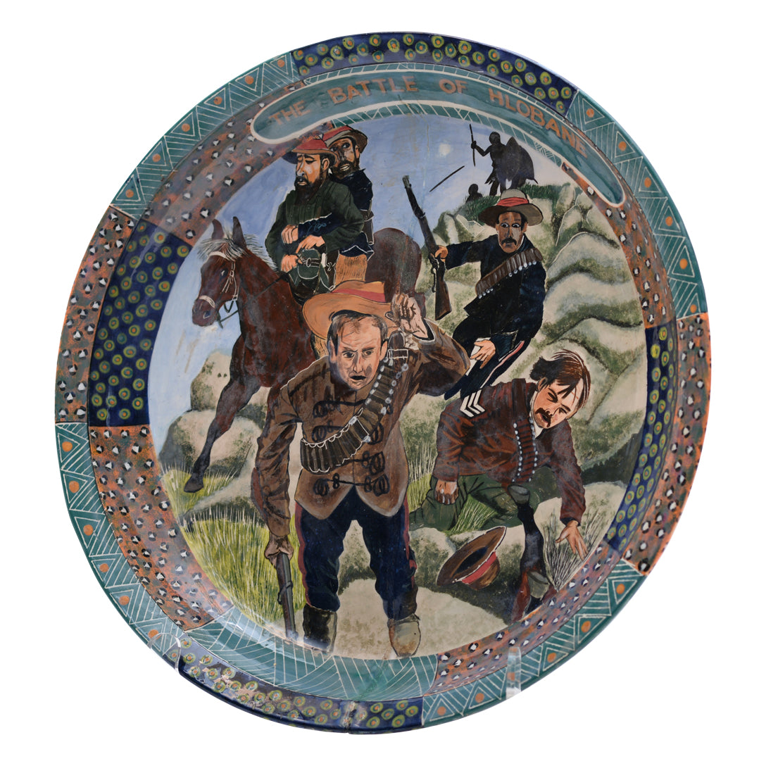Battle of Hlobane plate