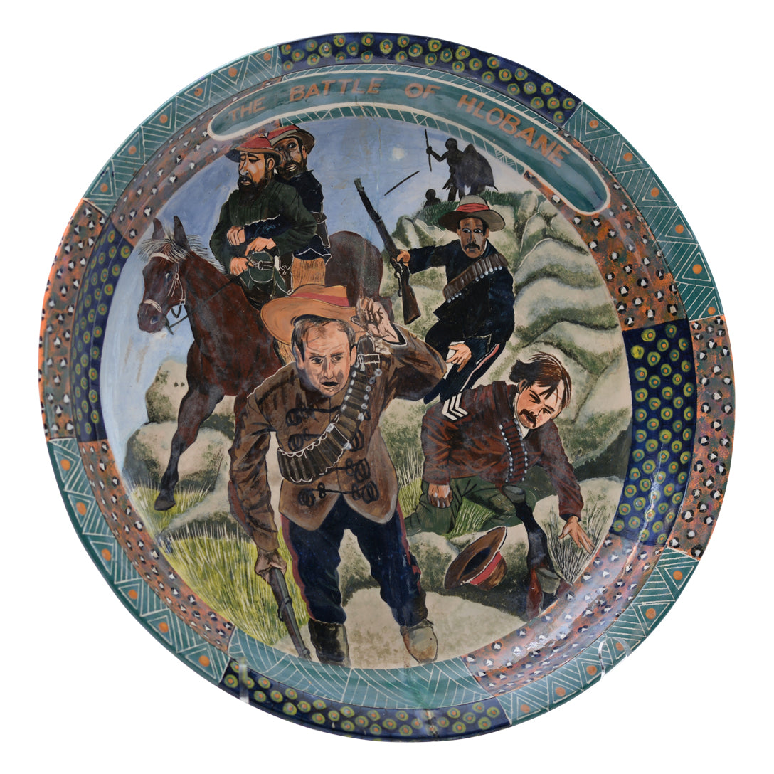 Battle of Hlobane plate