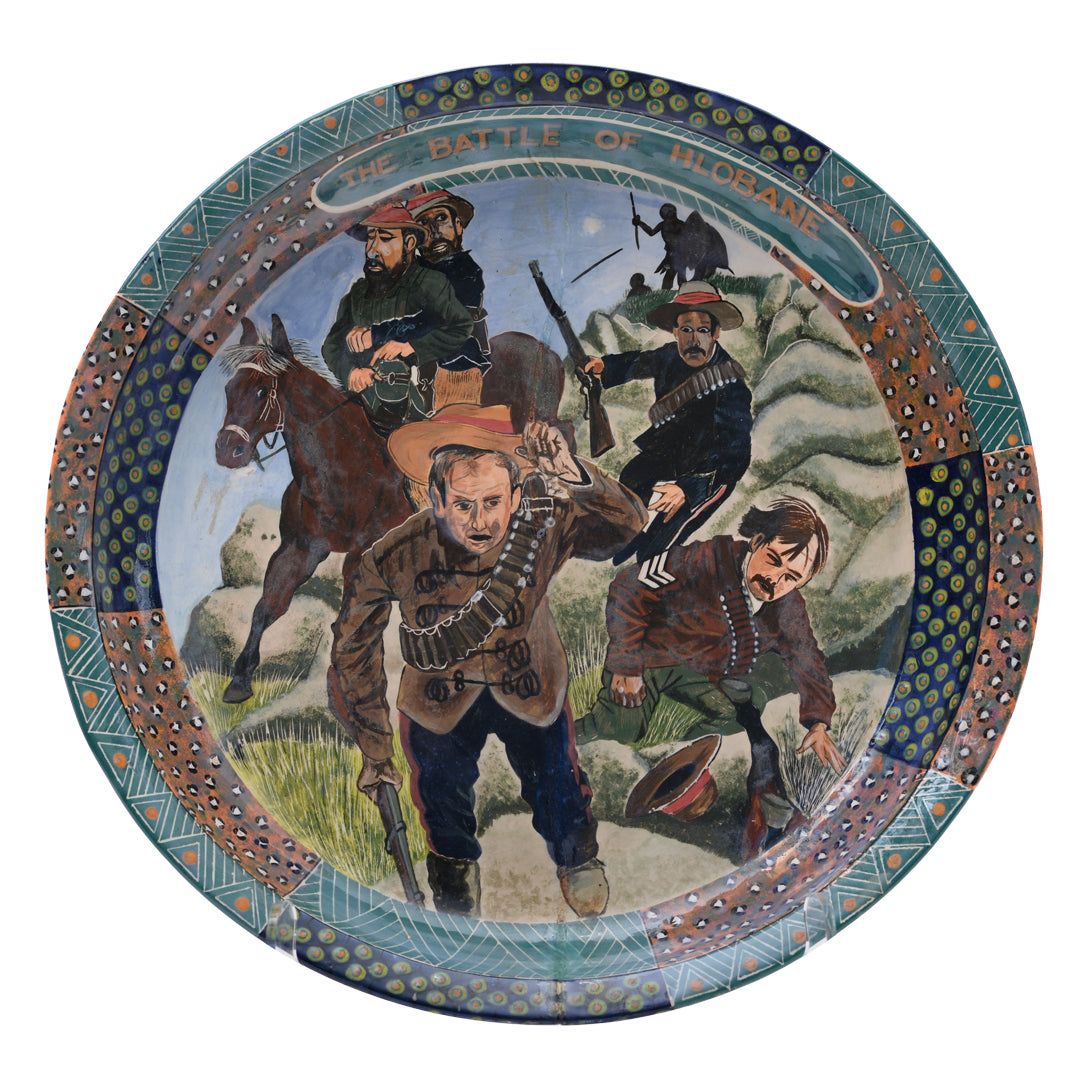 Battle of Hlobane plate