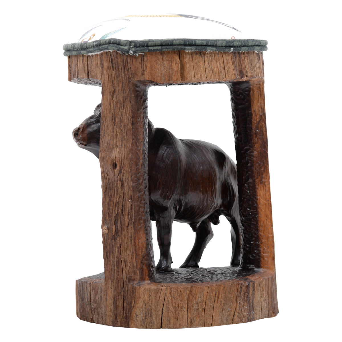 Water buffalo batonga stool