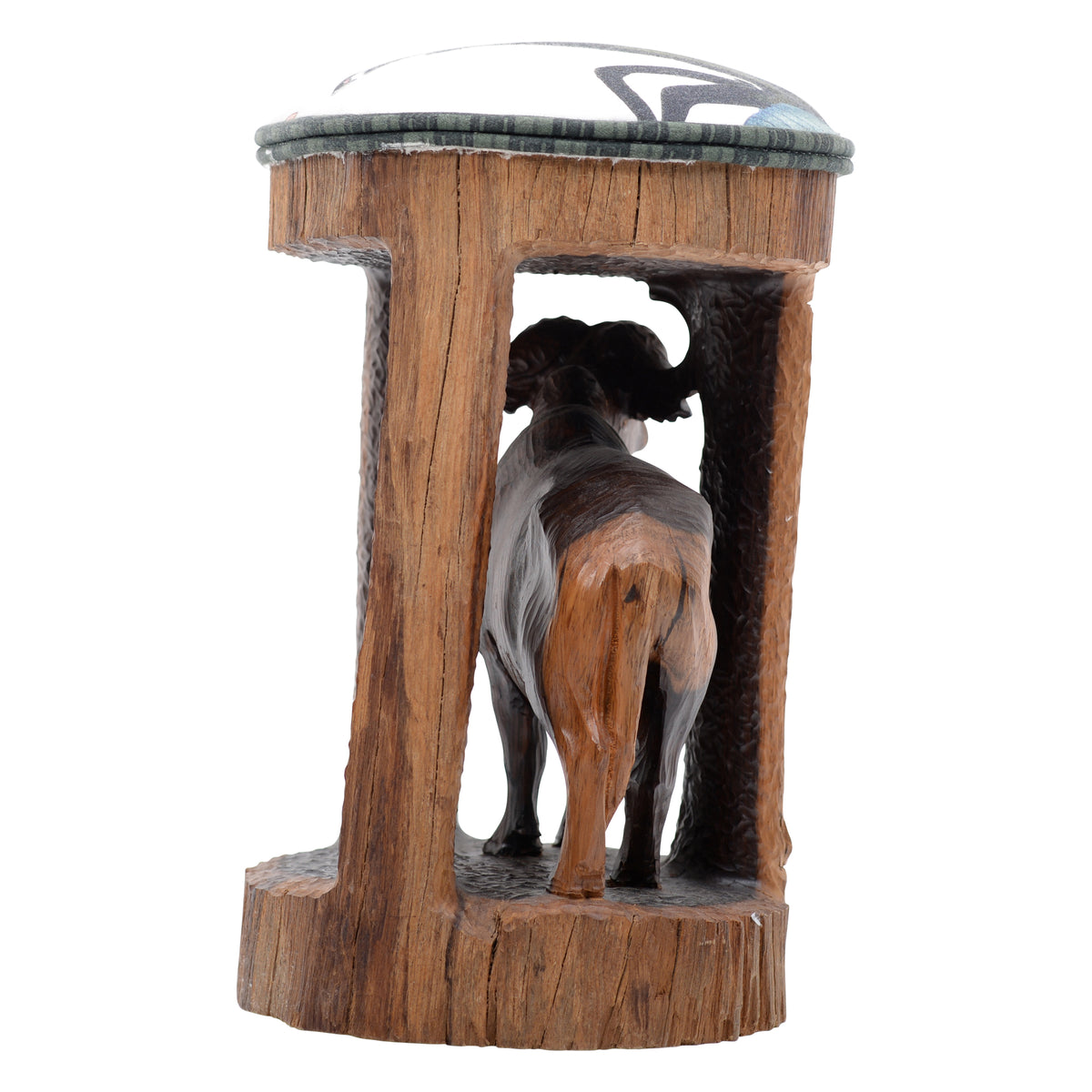Water buffalo batonga stool