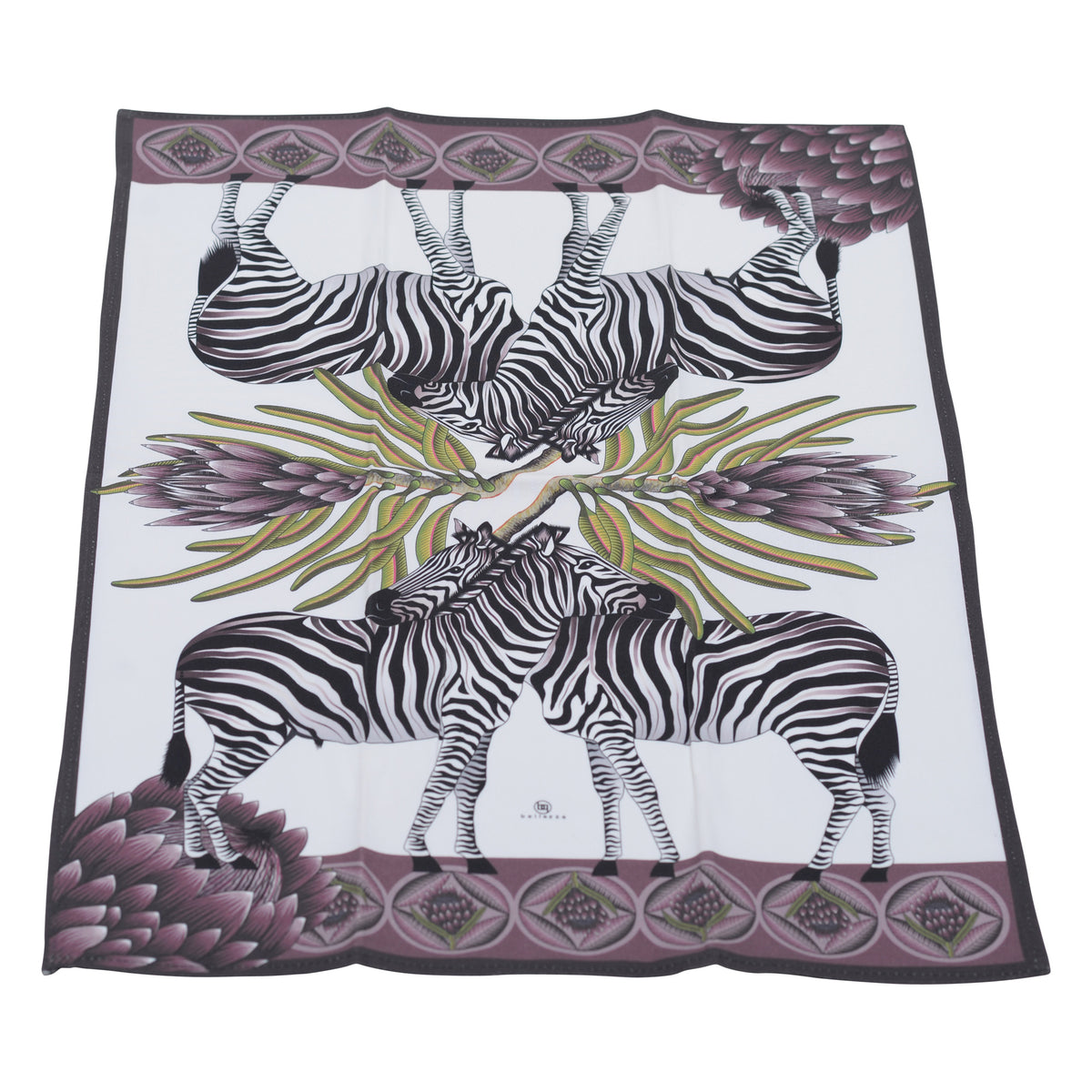 Zebra Tea Towel