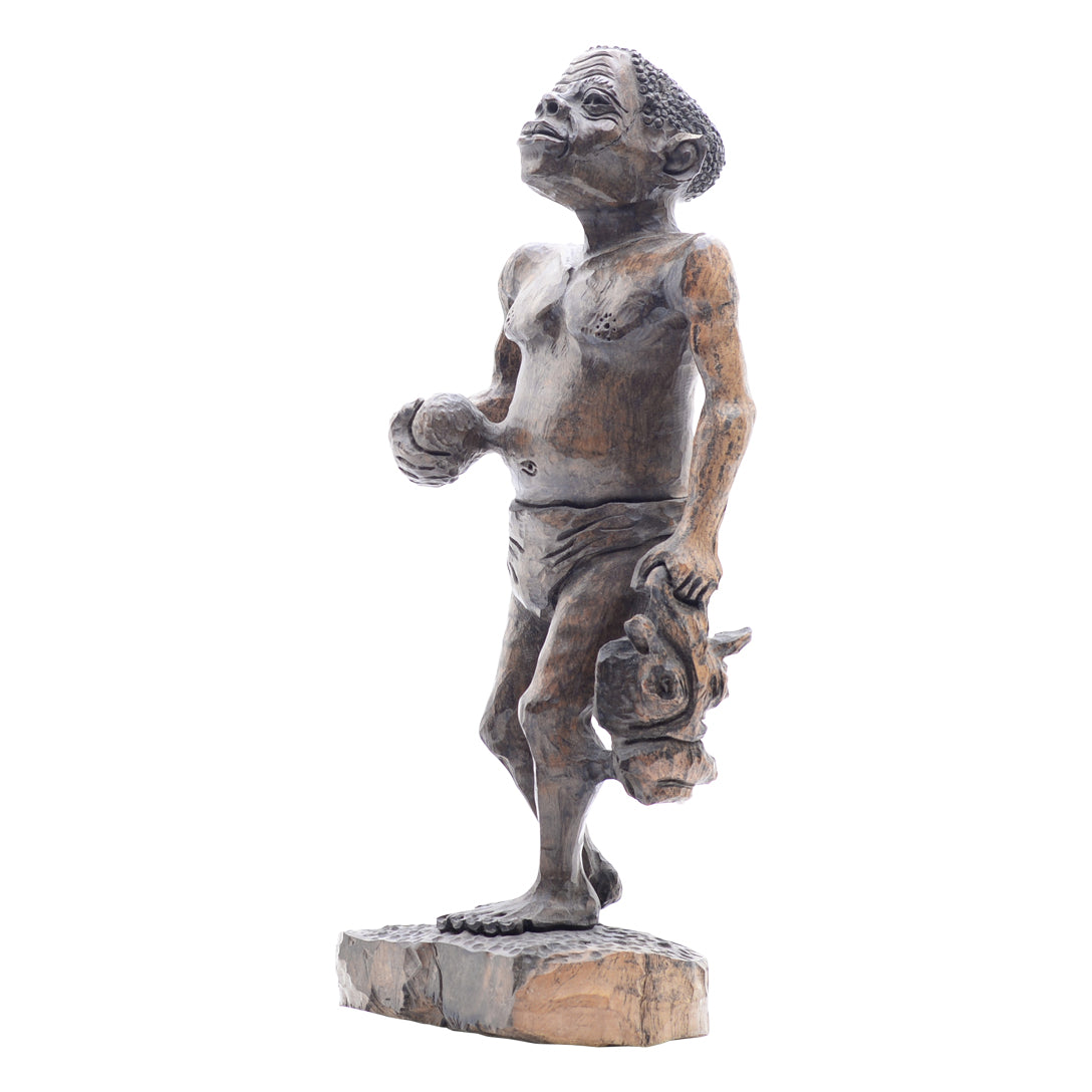 Man with Warthog Head