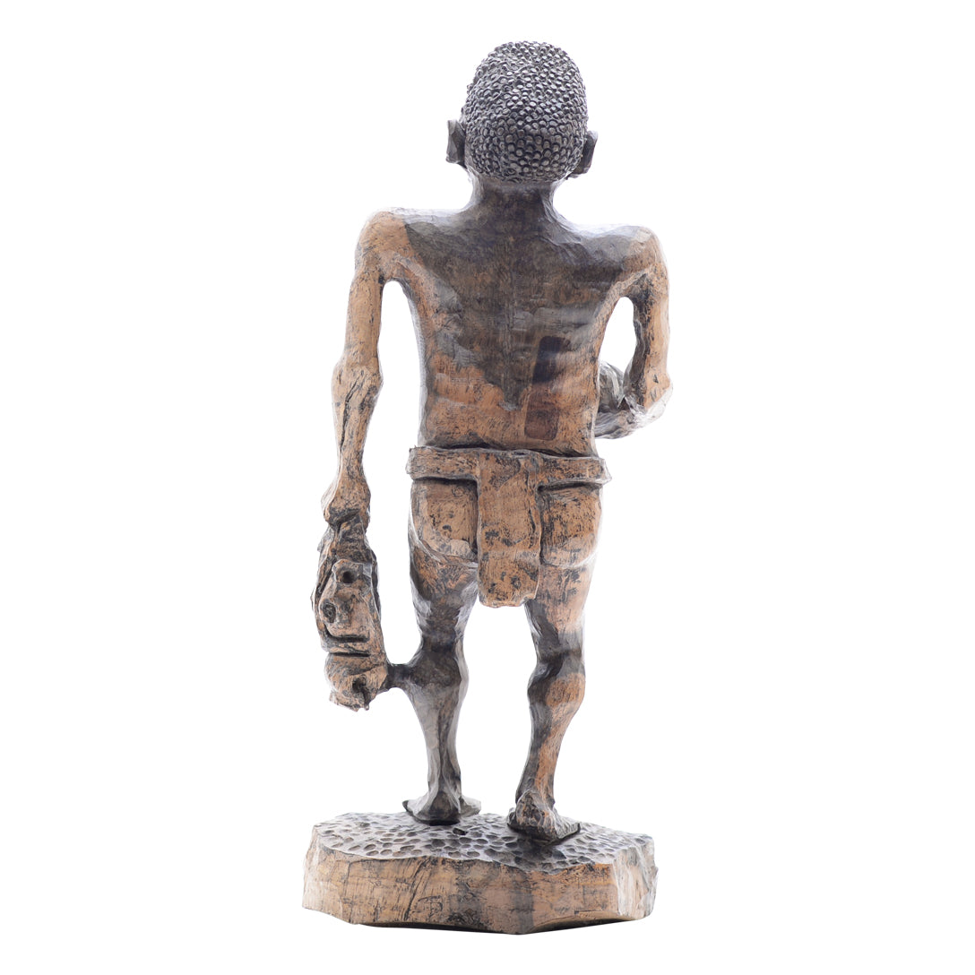 Man with Warthog Head
