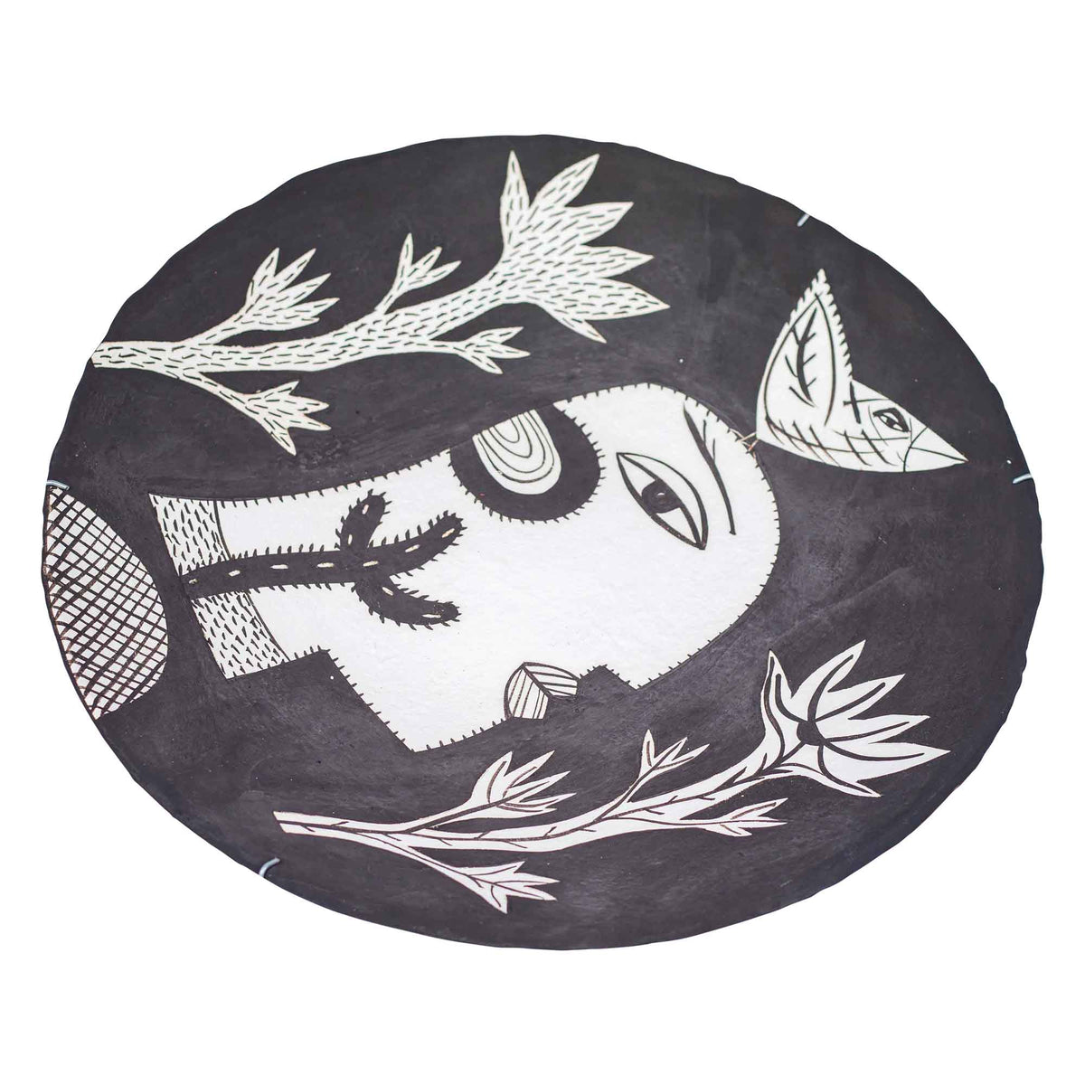 Euphorbia portrait plate