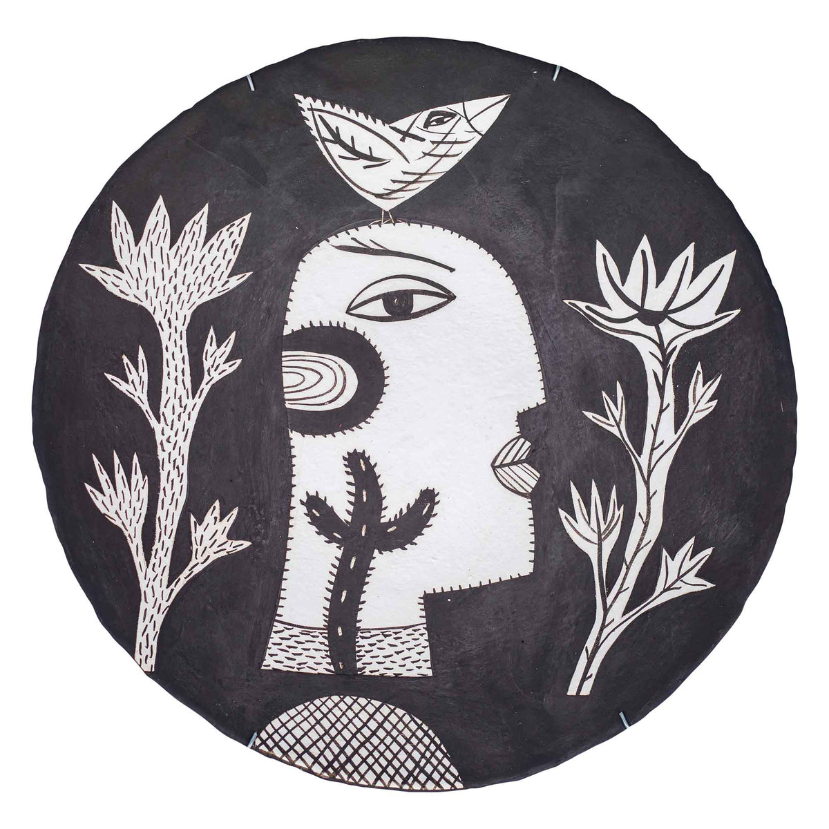 Euphorbia portrait plate