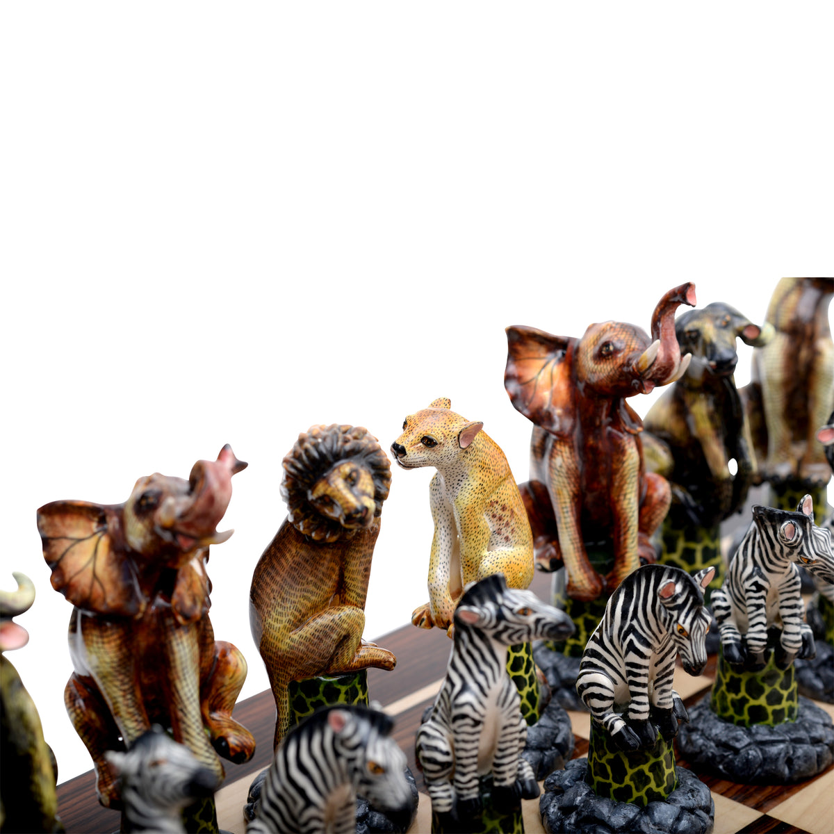 Rosewood & maple wood chess board