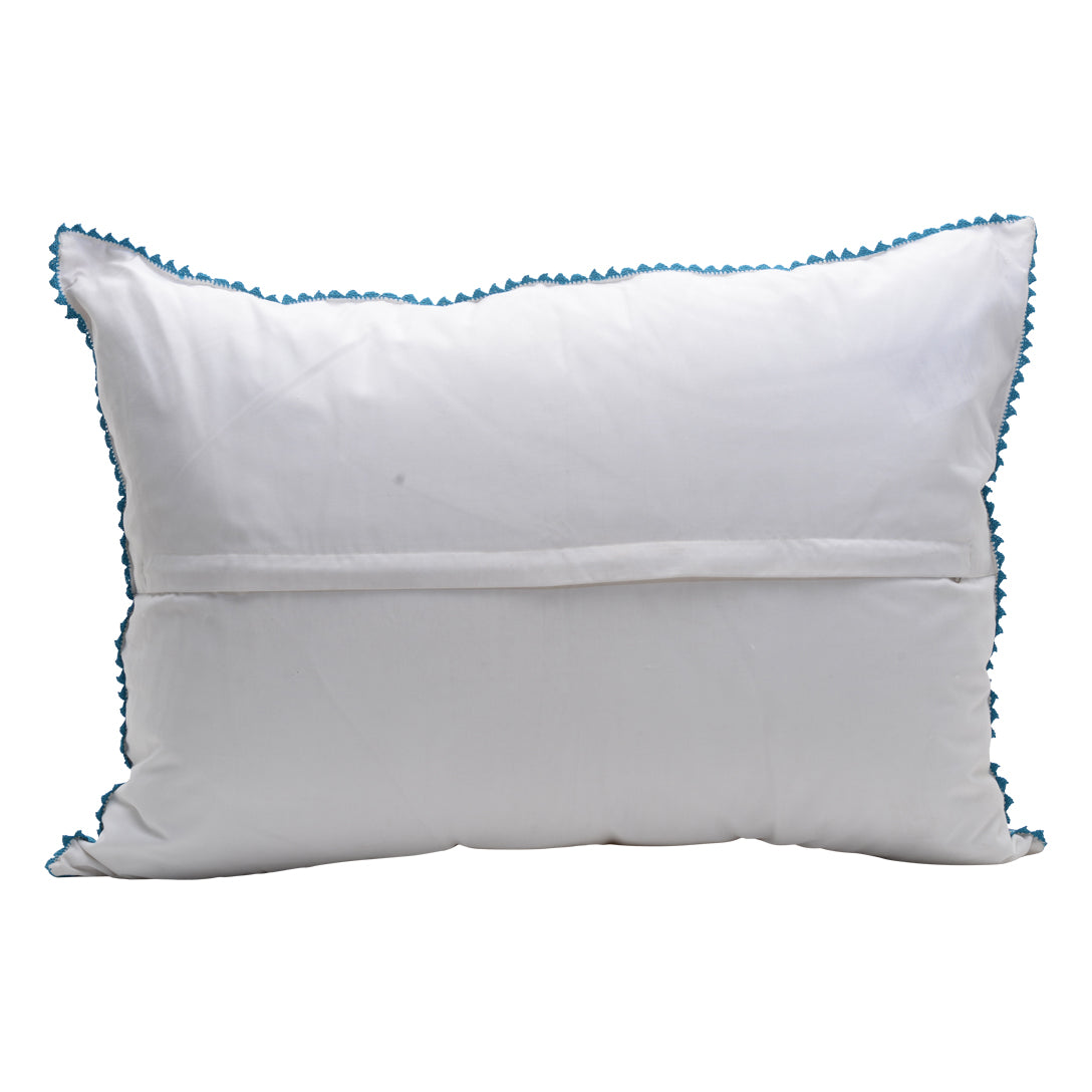 Moroccan silk cushion