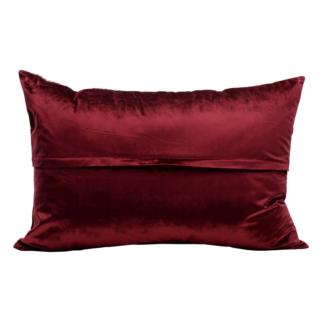 HANDMADE MORROCAN SILK CUSHION MULTI COLOR 20"X29"