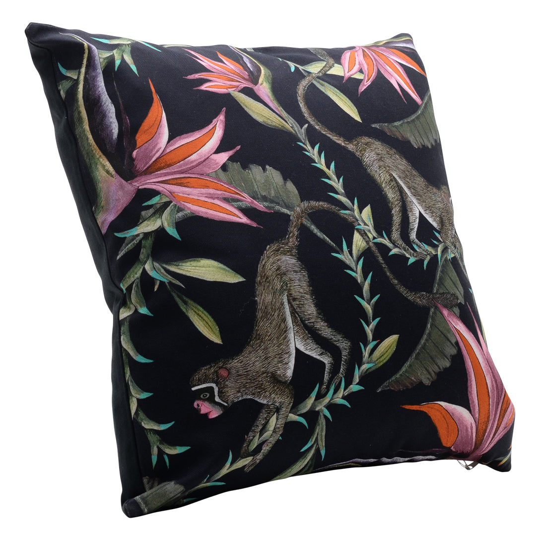 Monkey Paradise Night Cotton Pillow