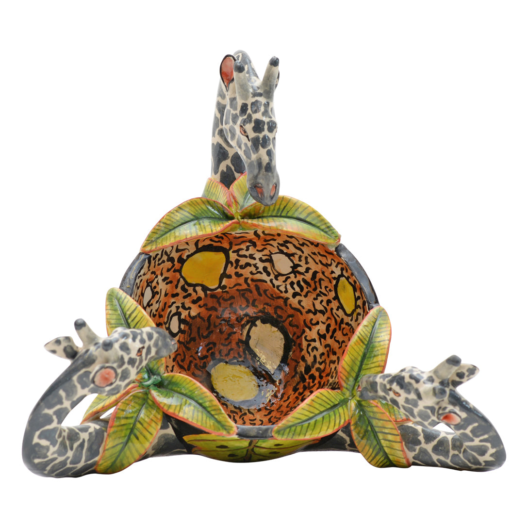 Giraffe peanut bowl