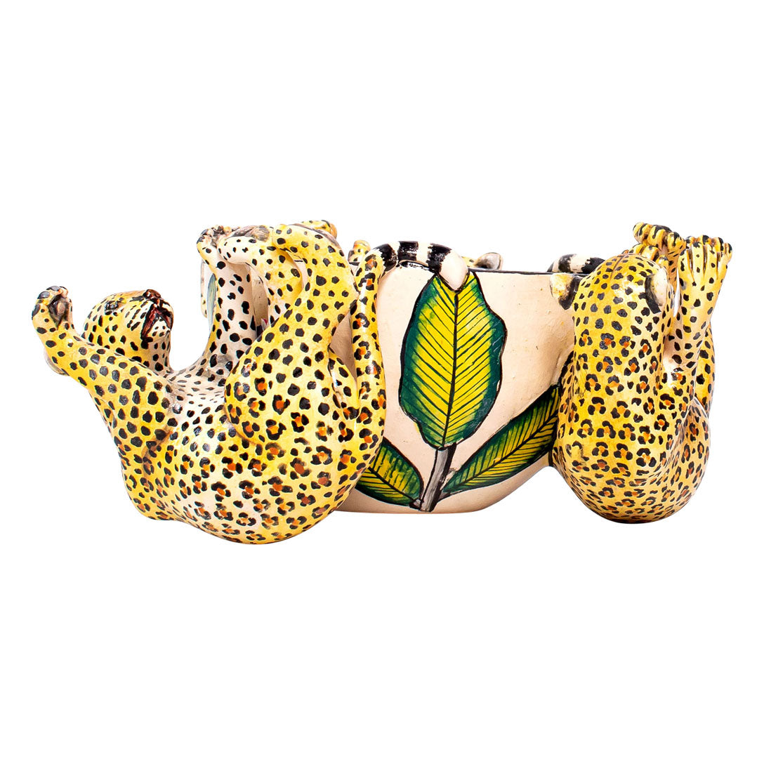 Leopard peanut bowl