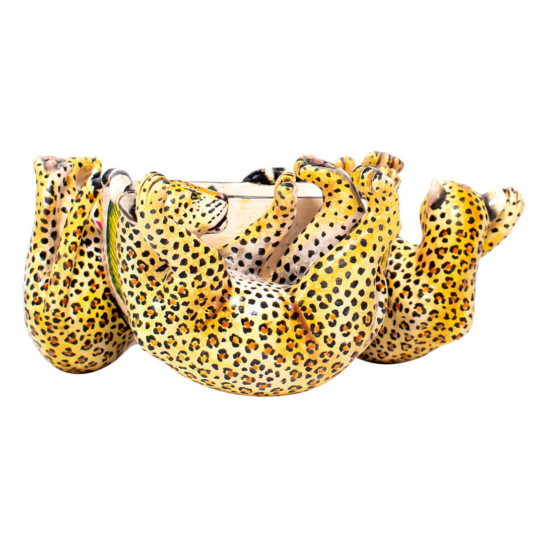 Leopard peanut bowl