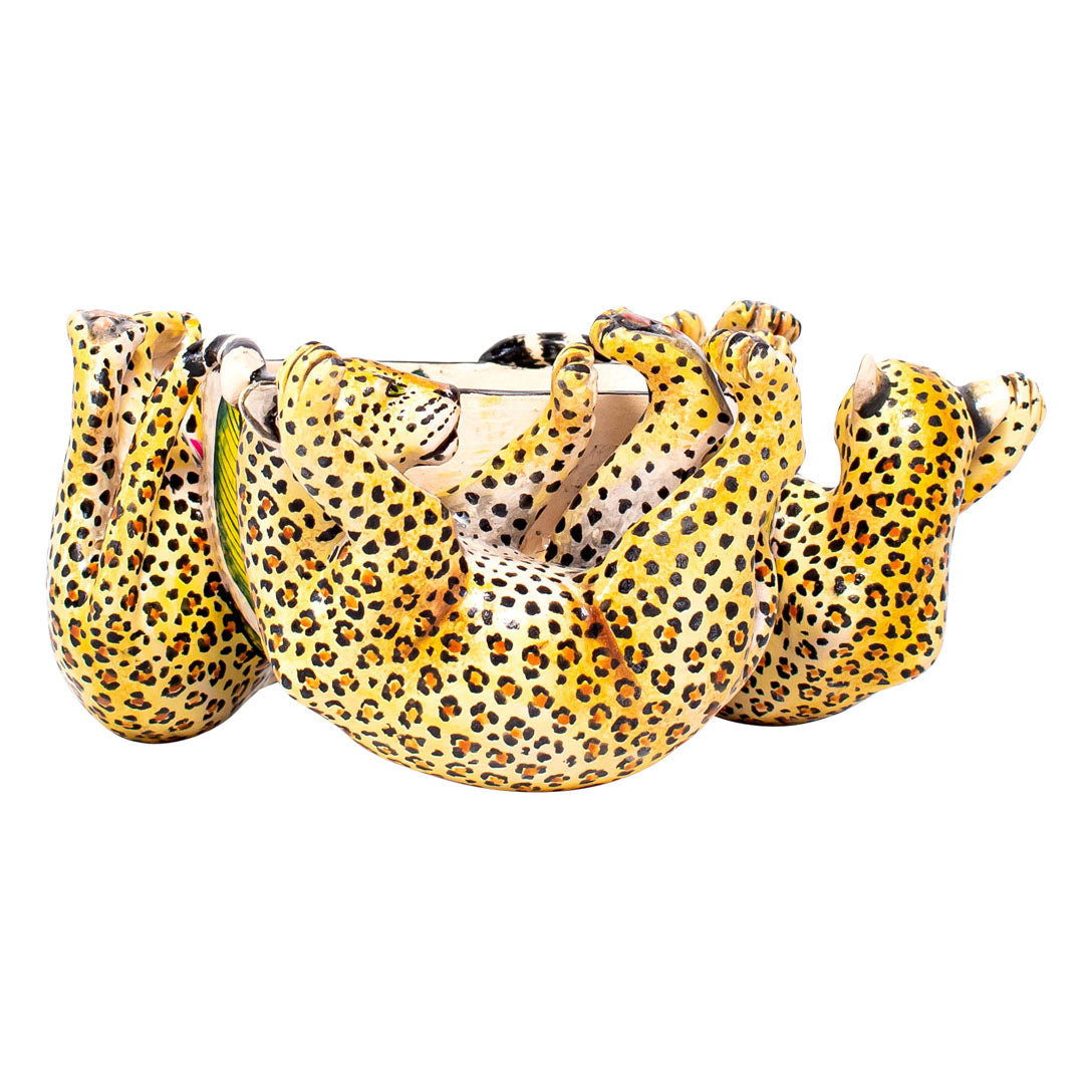 Leopard peanut bowl