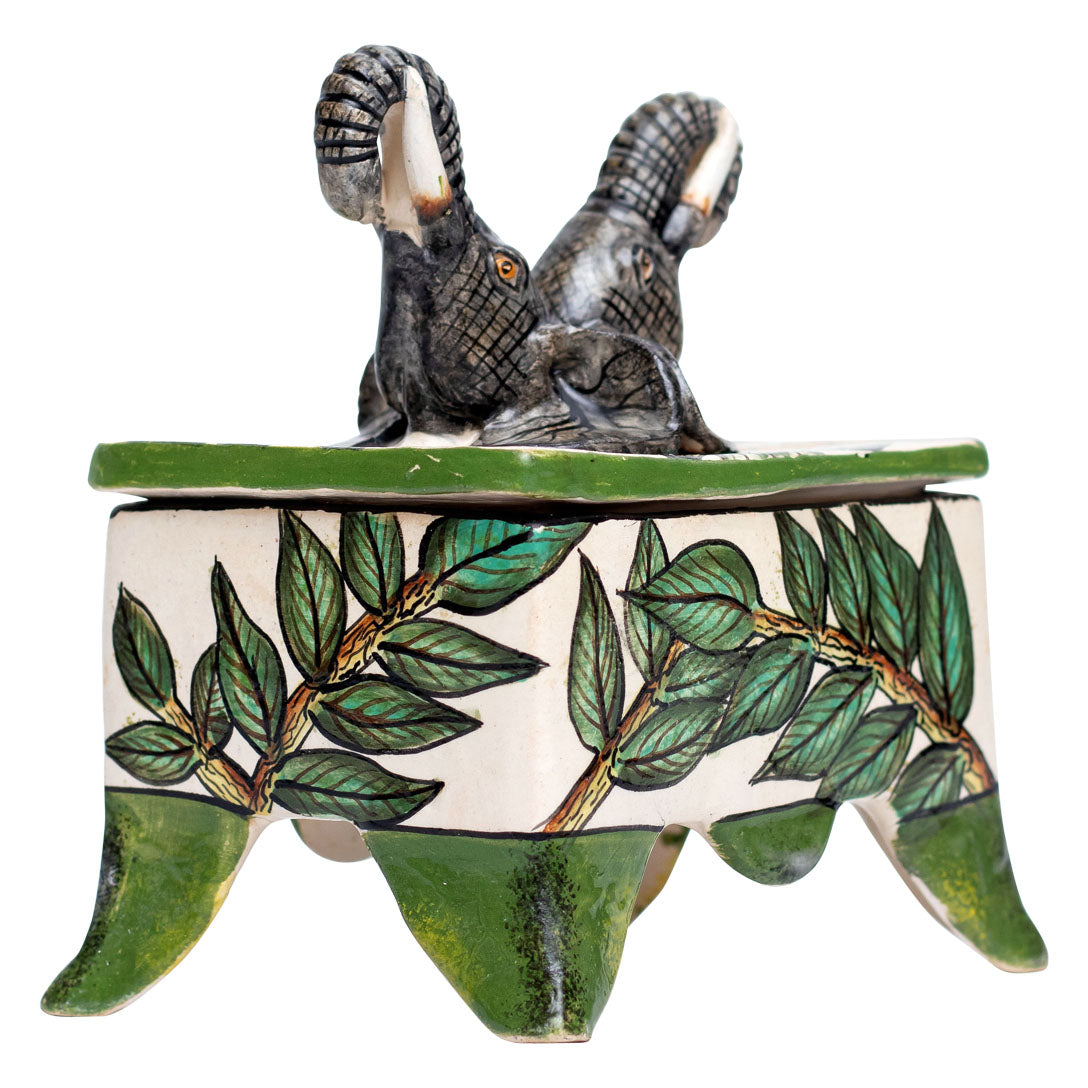 Elephant jewelry box